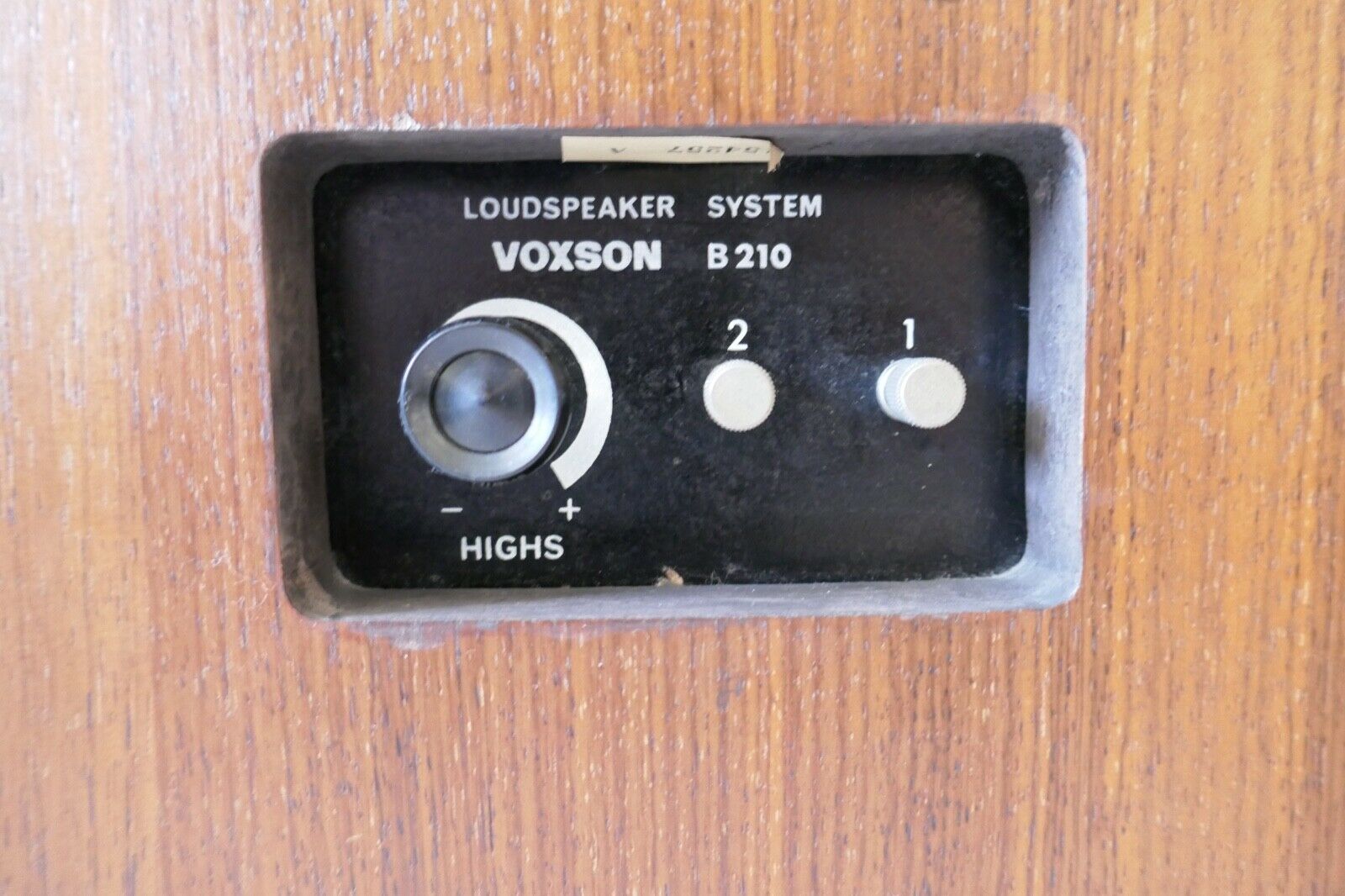 enceinte speaker voxson b 210 vintage occasion