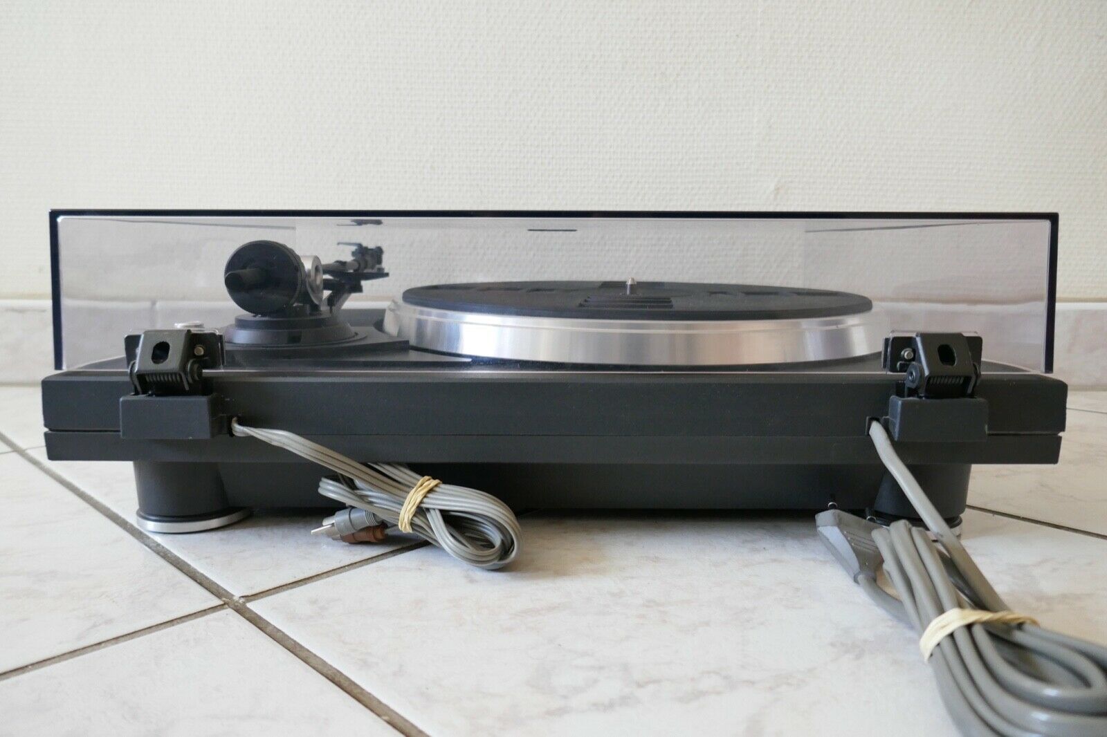 platine vinyle turntable garrard ddq 550 vintage occasion