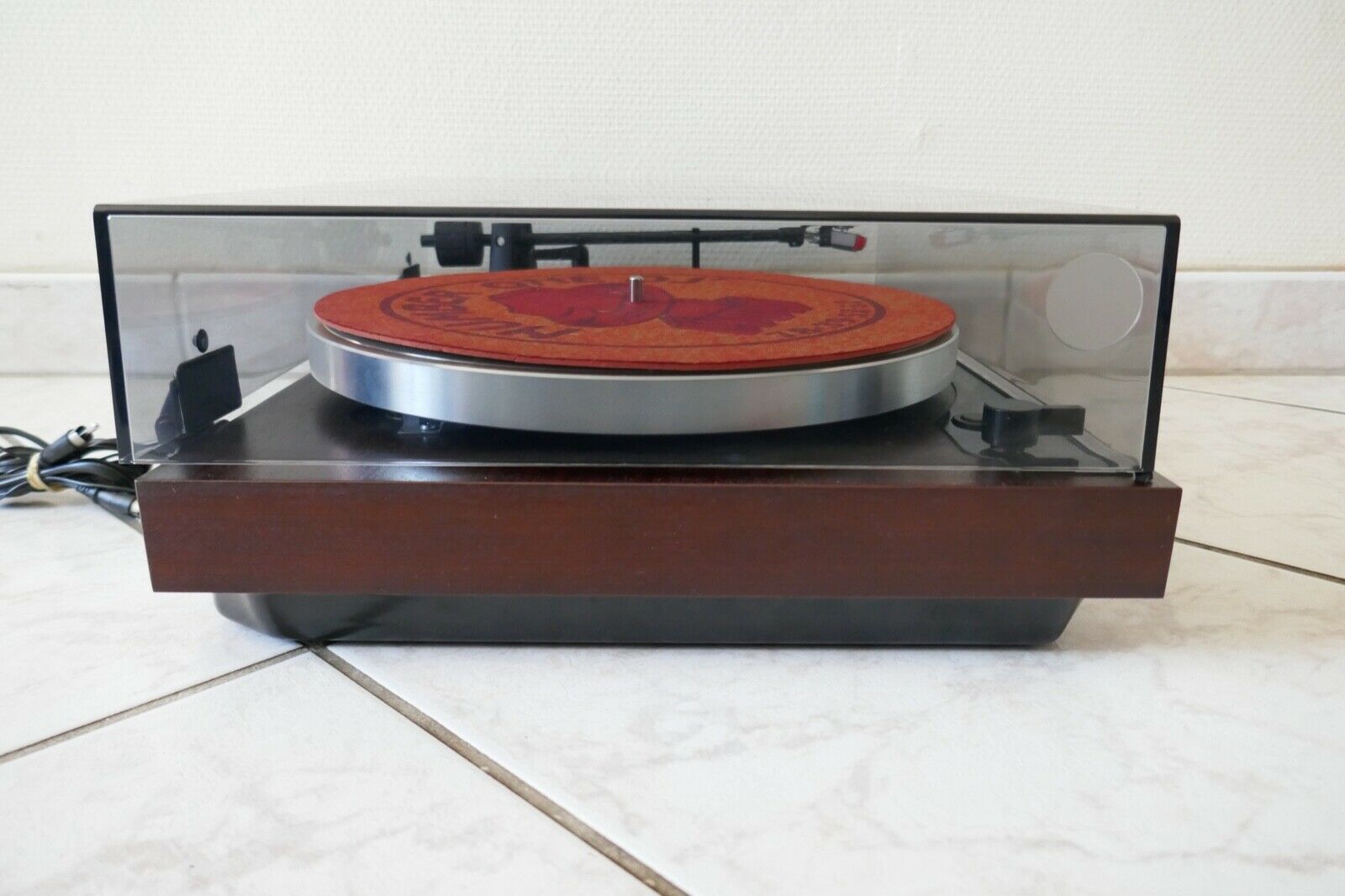 platine vinyle turntable thorens TD 318 MKII vintage occasion