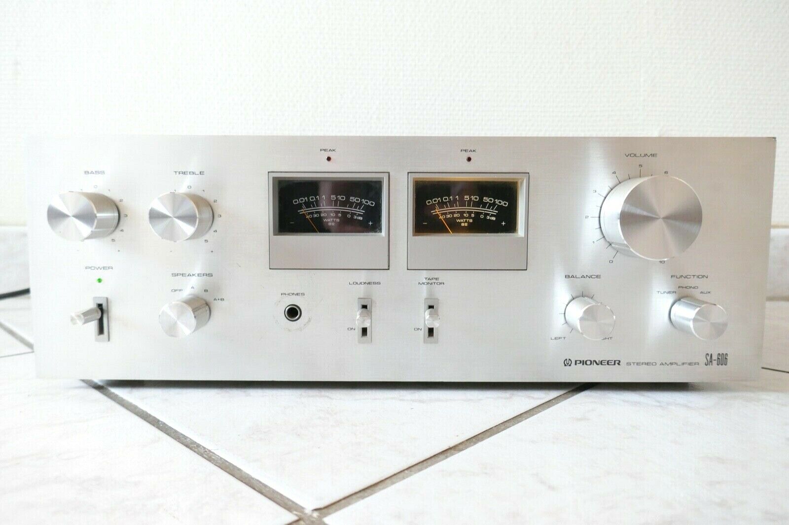 amplificateur amplifier pioneer sa-606 occasion vintage