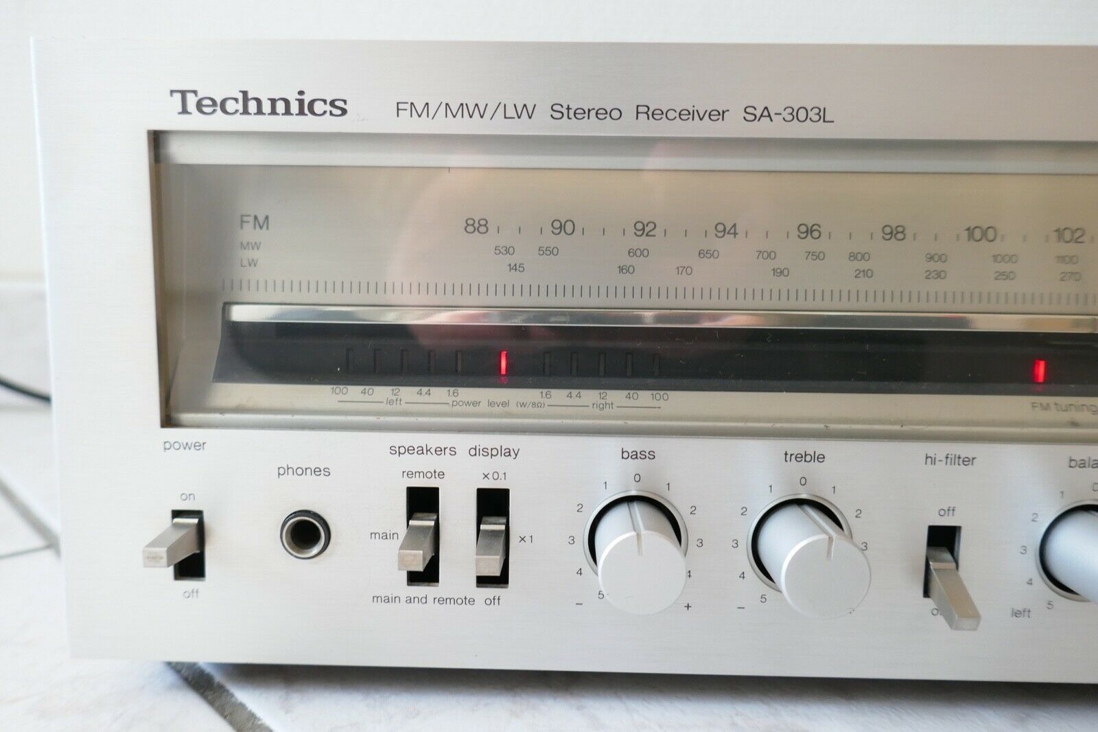 amplificateur amplifier technics sa-303L occasion vintage