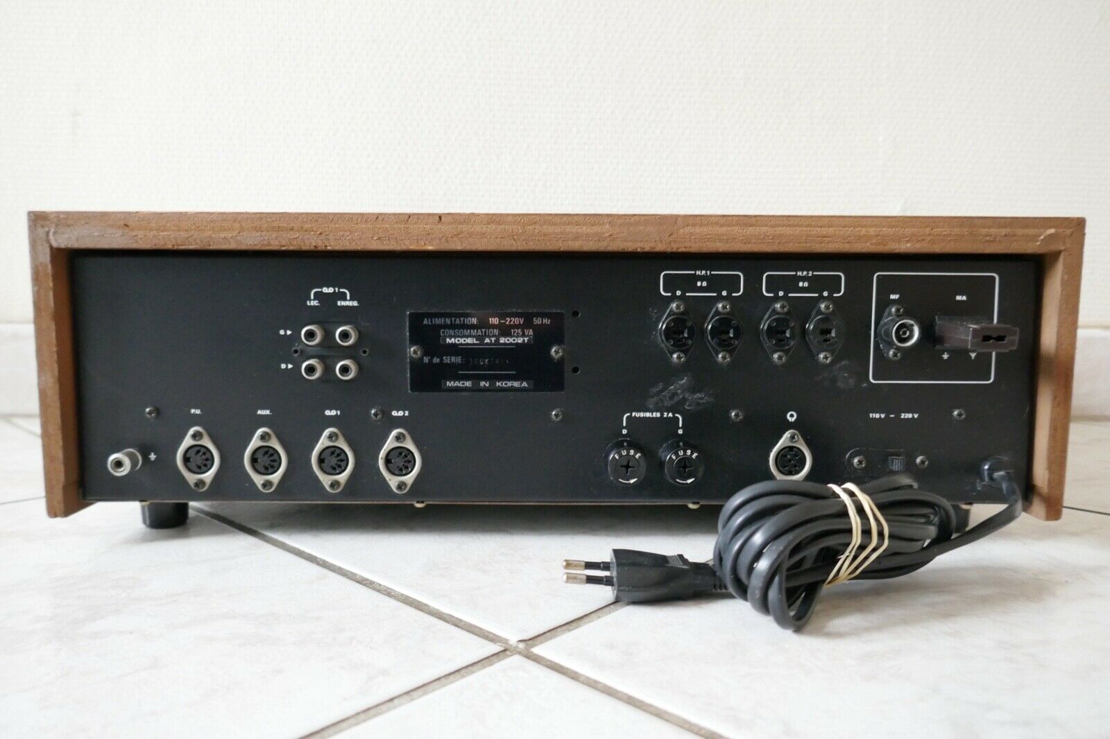 amplificateur amplifier thomson AT 2002T occasion vintage