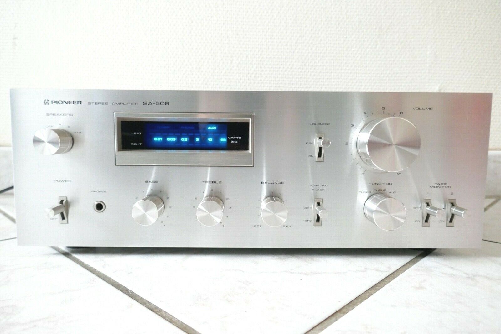 amplificateur amplifier pioneer SA-508 occasion vintage