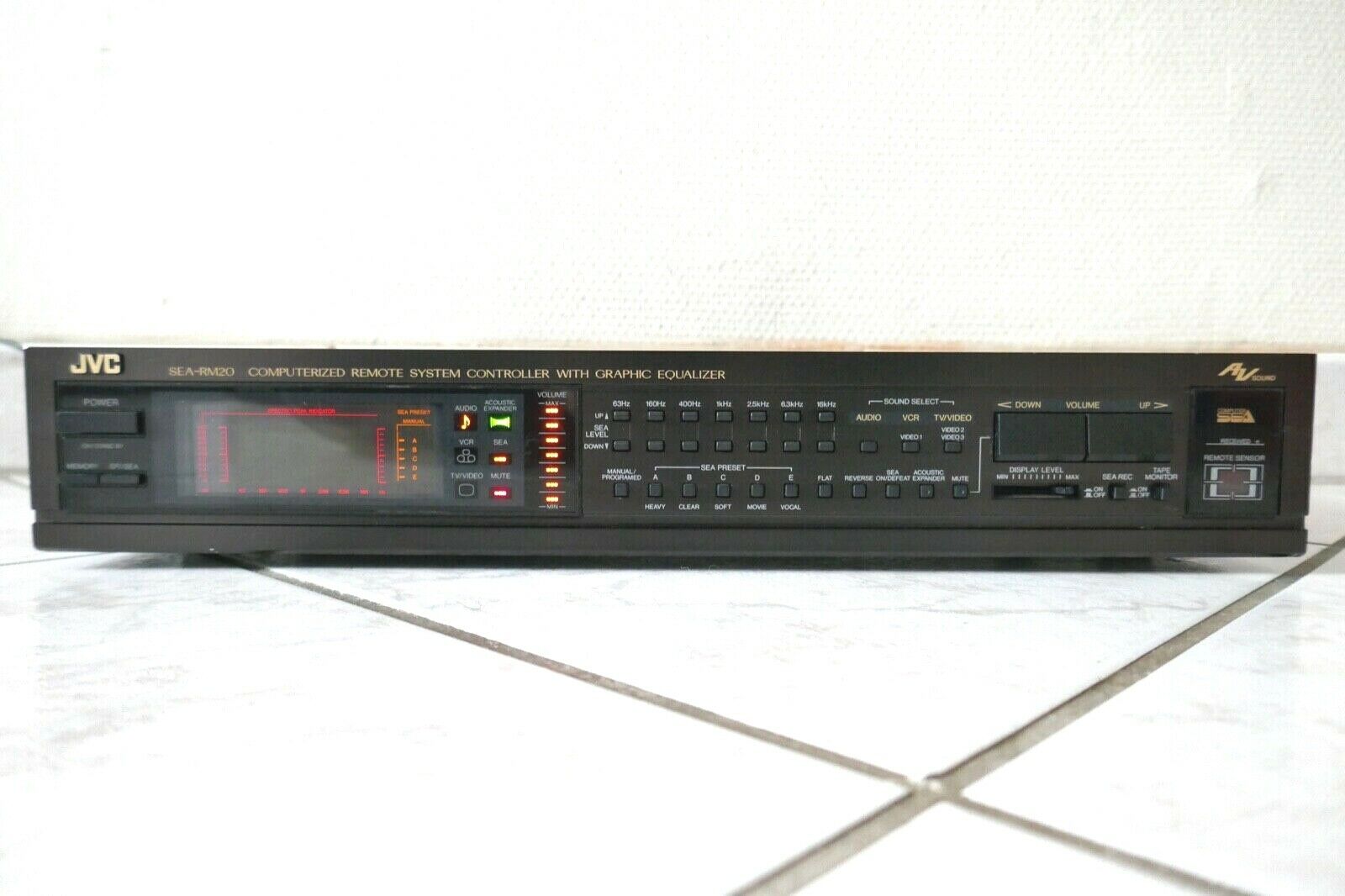 equaliseur equalizer JVC SEA-RM20 vintage occasion