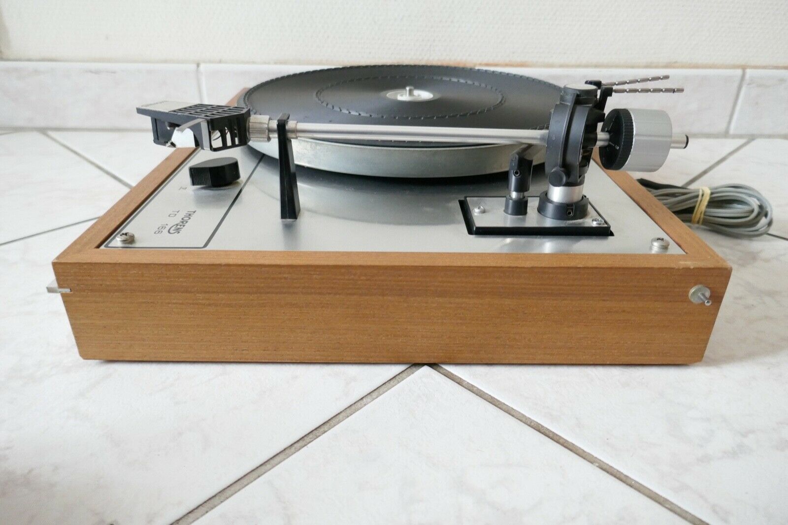 platine vinyle turntable thorens td 166 vintage occasion