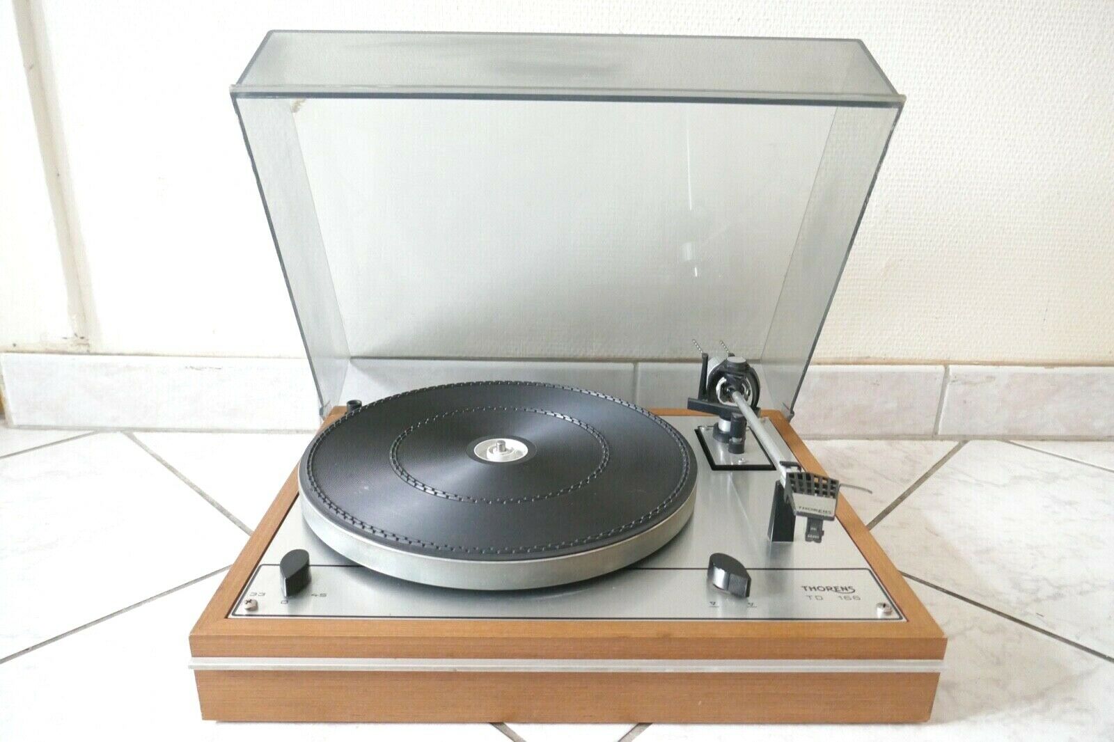 platine vinyle turntable thorens td 166 vintage occasion