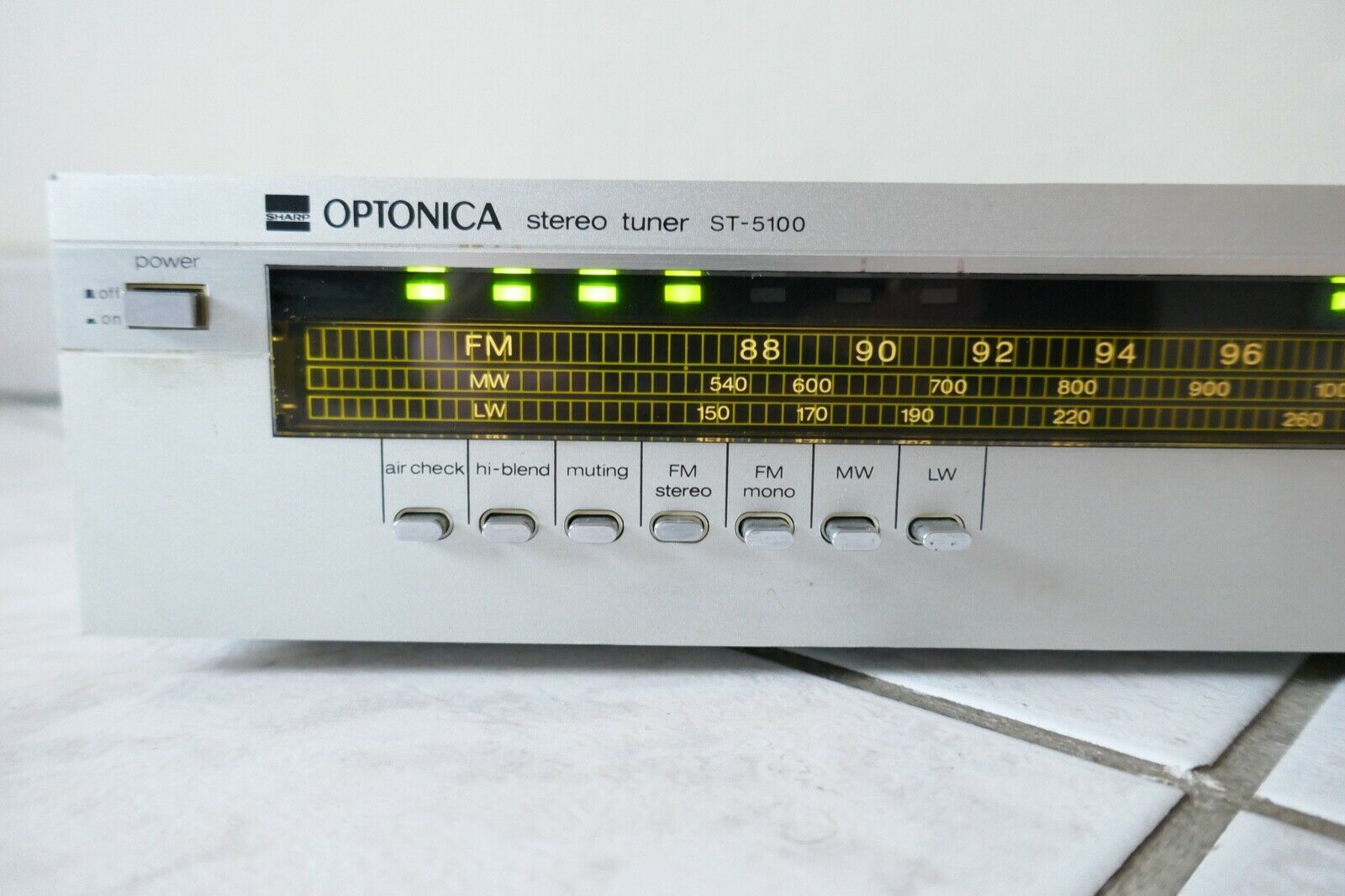 tuner radio optonica st-5100 vintage occasion