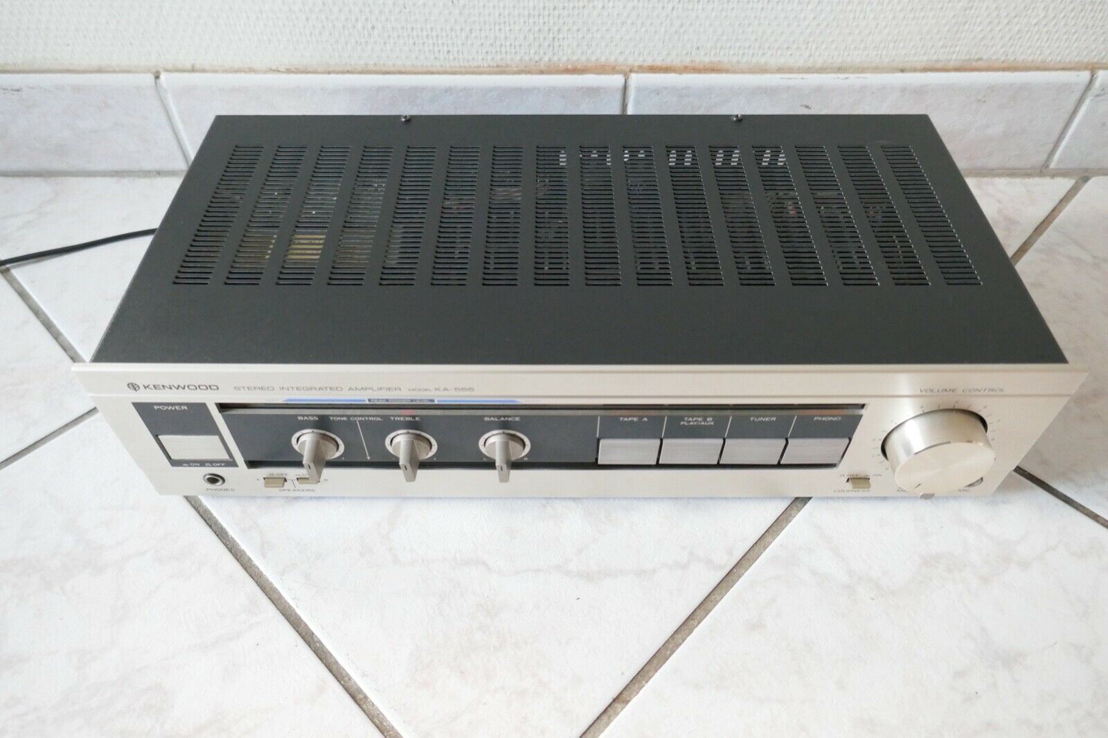 amplificateur amplifier kenwood ka-555 vintage occasion