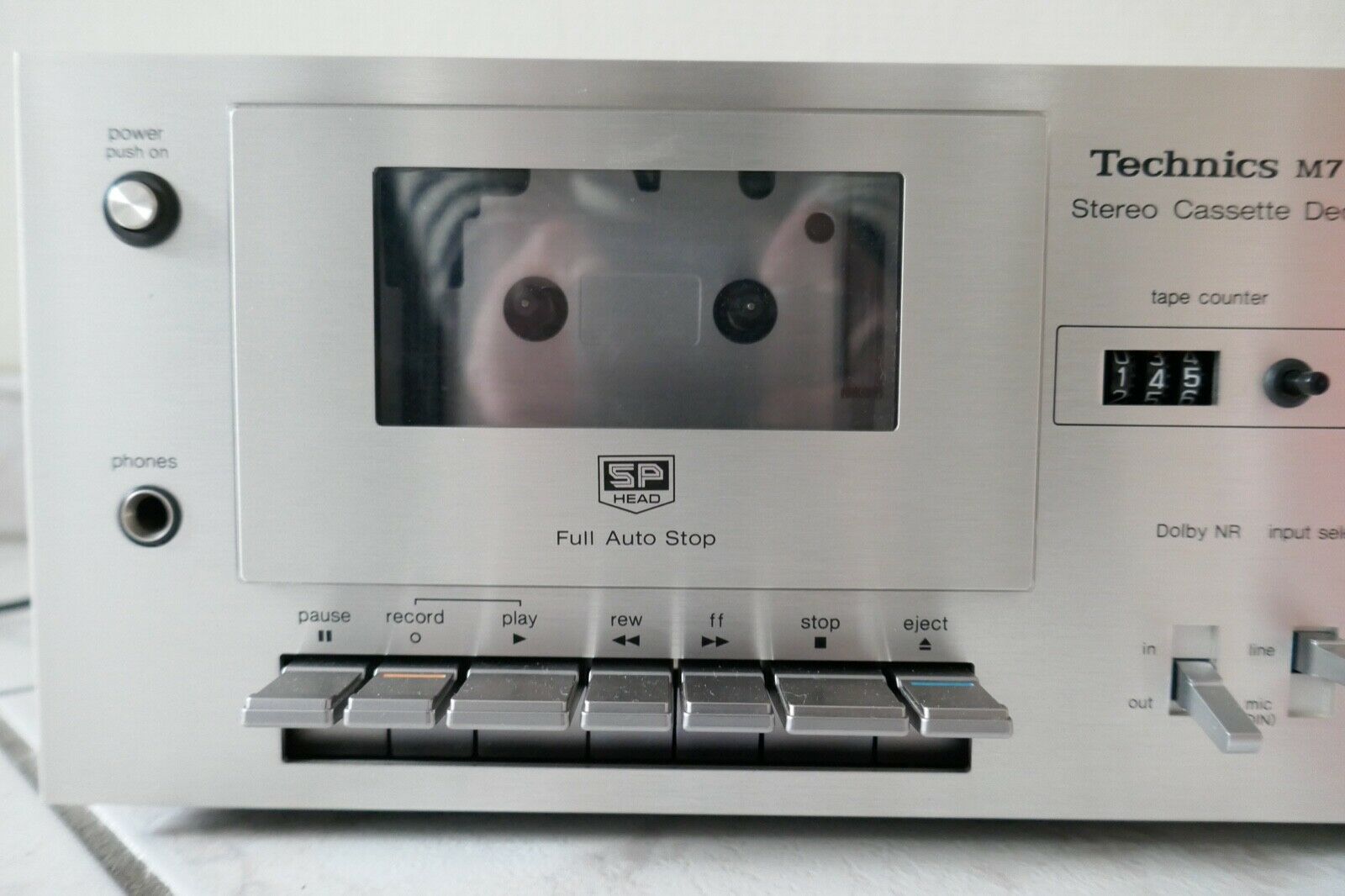 lecteur cassette tape deck technics rs-m7 vintage occasion