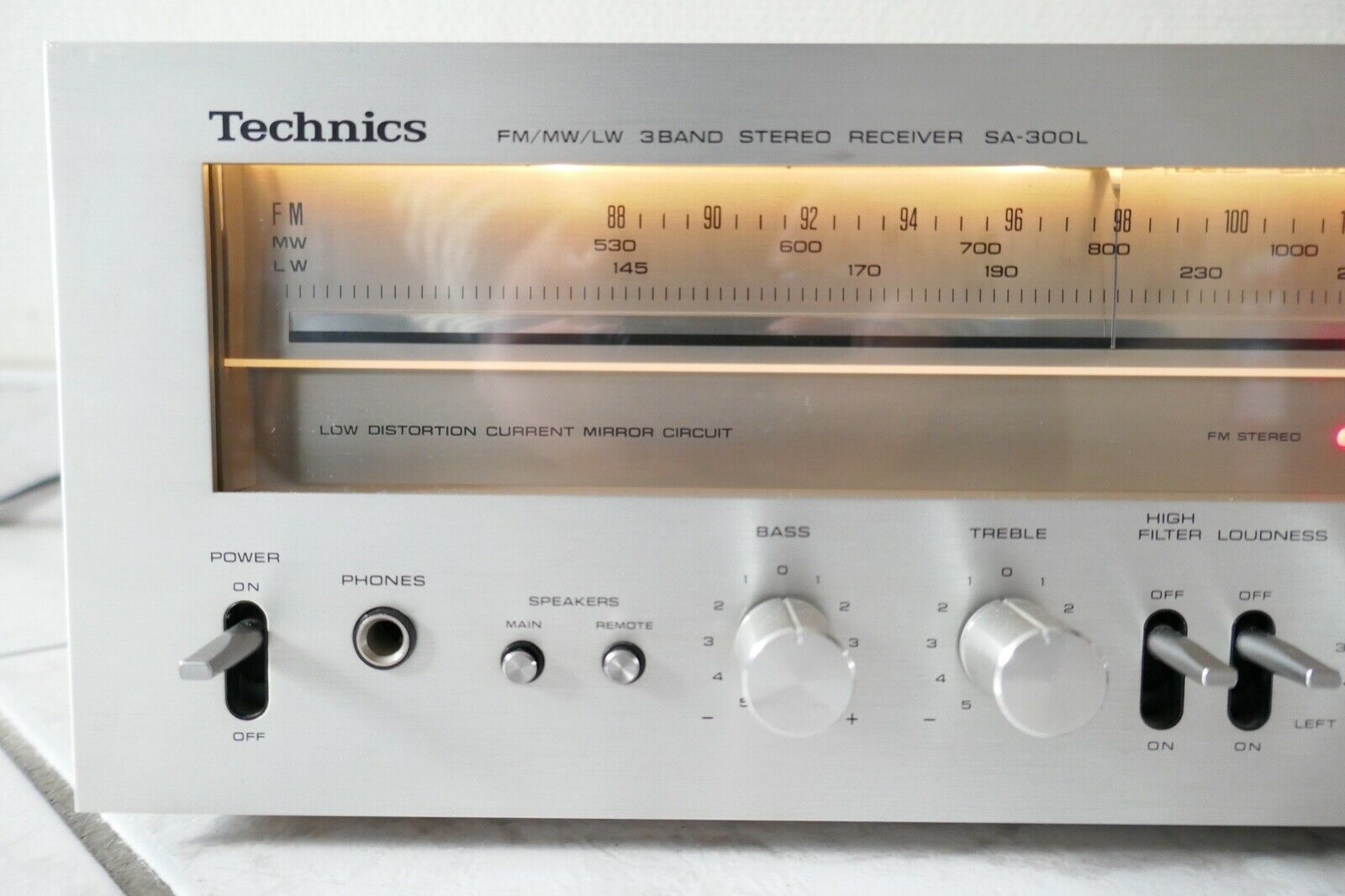 amplificateur amplifier technics sa-300L vintage occasion