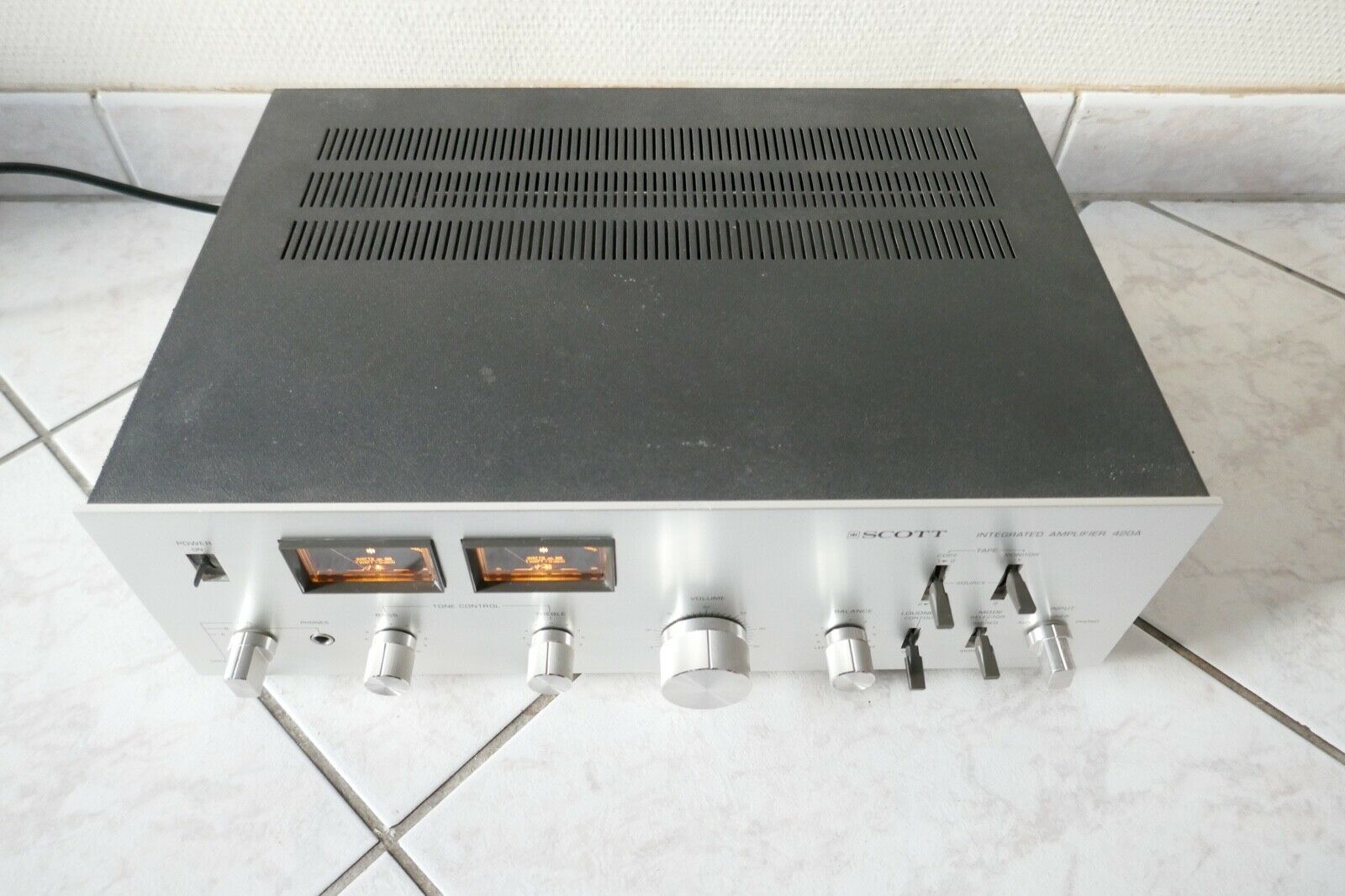 amplificateur amplifier scott 420A vintage occasion