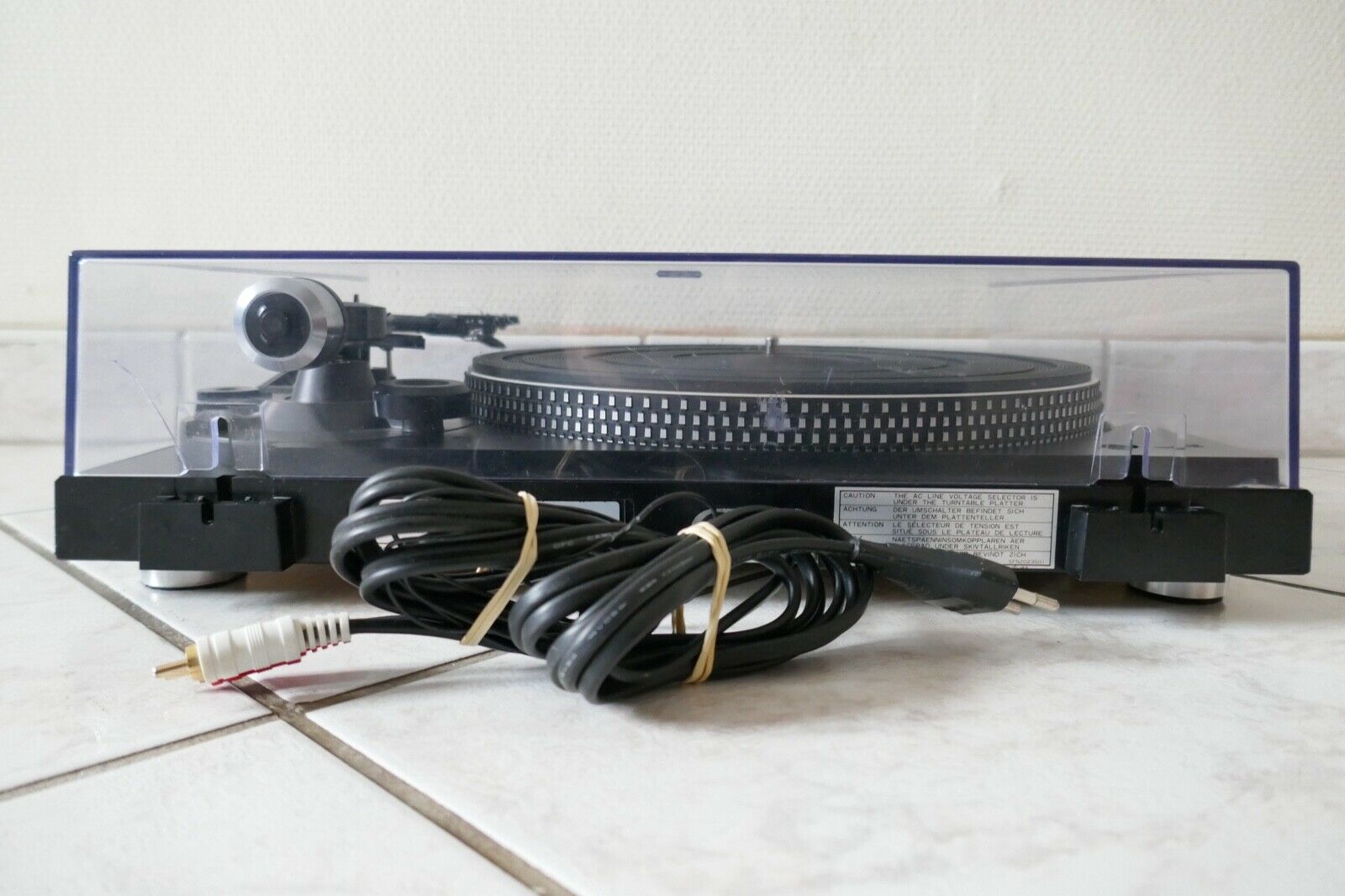 platine vinyle turntable technics sl-2000 vintage occasion