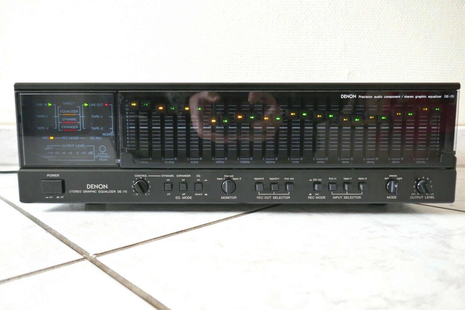 equaliseur equalizer denon de-70 vintage occasion