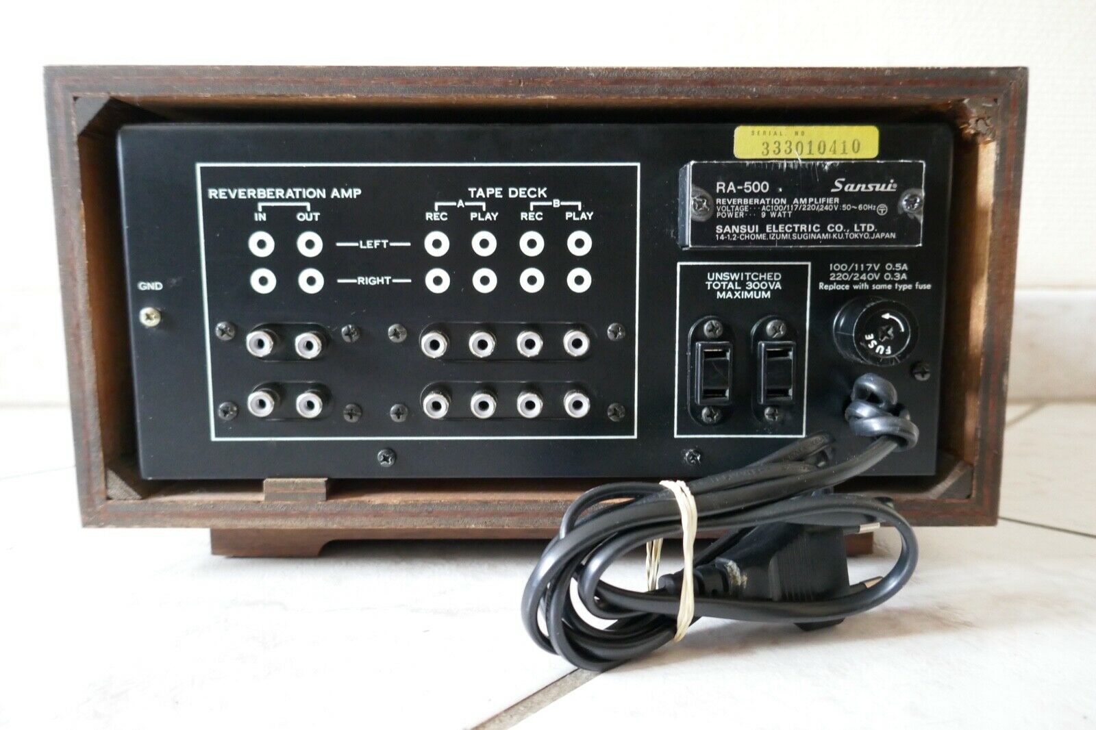 amplificateur amplifier sansui RA-500 vintage occasion