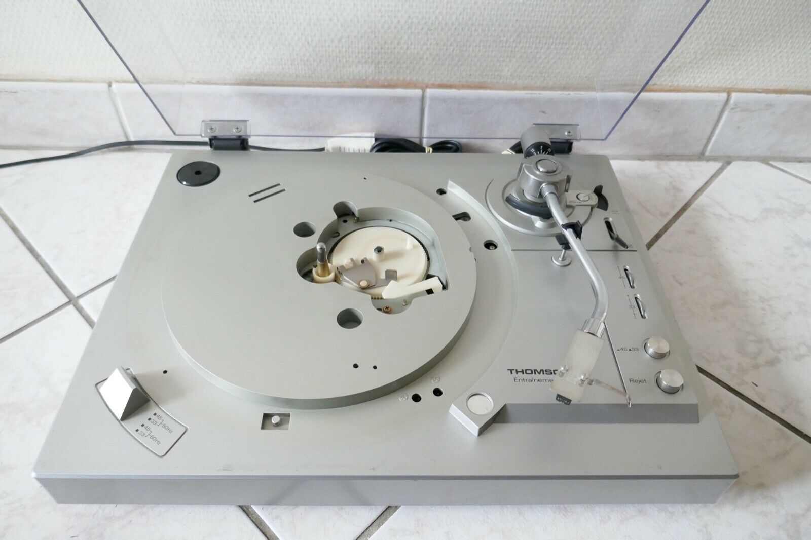 platine vinyle turntable thomson TL 158 T vintage occasion