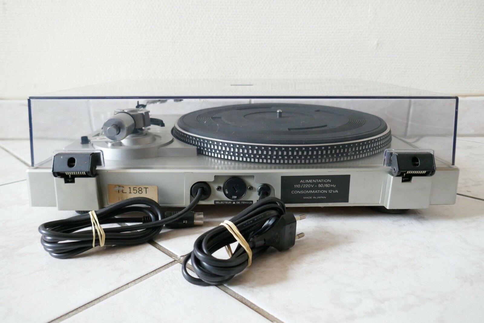 platine vinyle turntable thomson TL 158 T vintage occasion