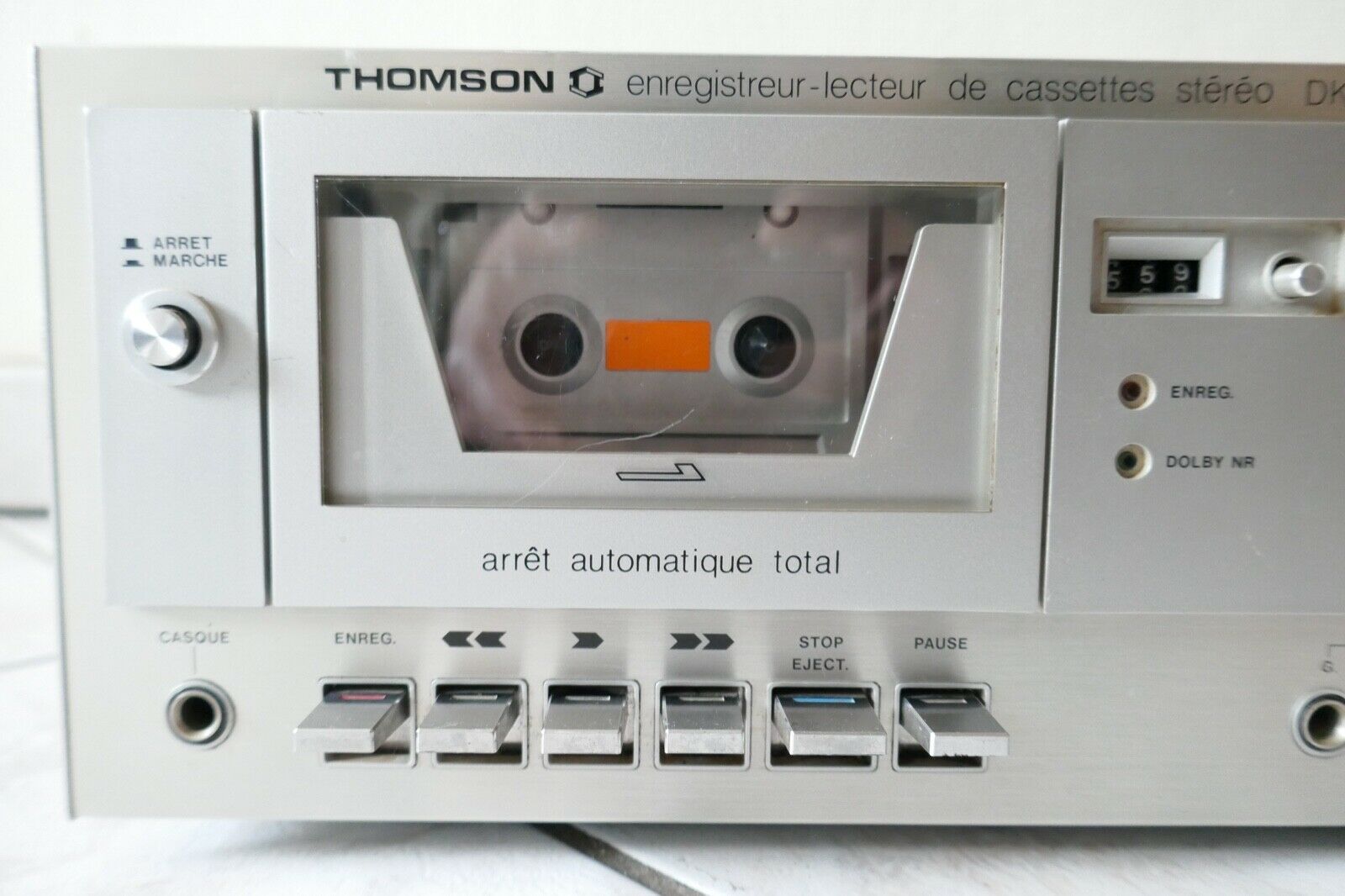 lecteur cassette tape deck thomson DK-500T vintage occasion