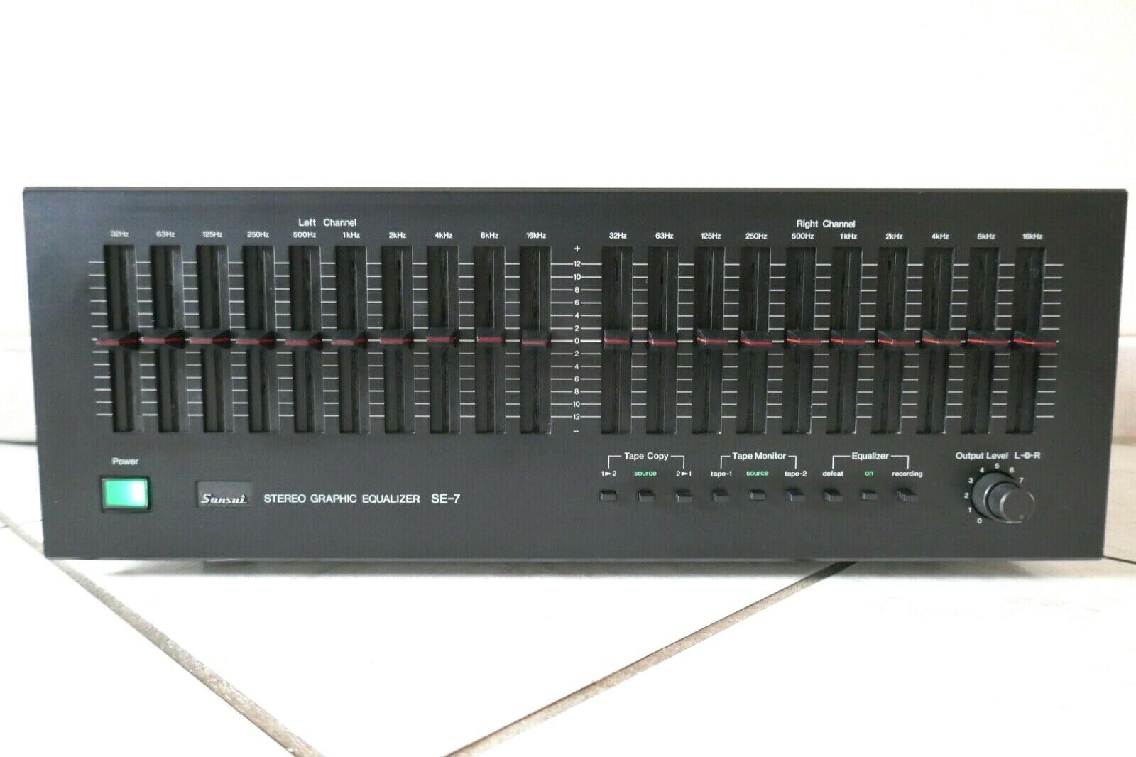 equaliseur equalizer sansui se-7 vintage occasion