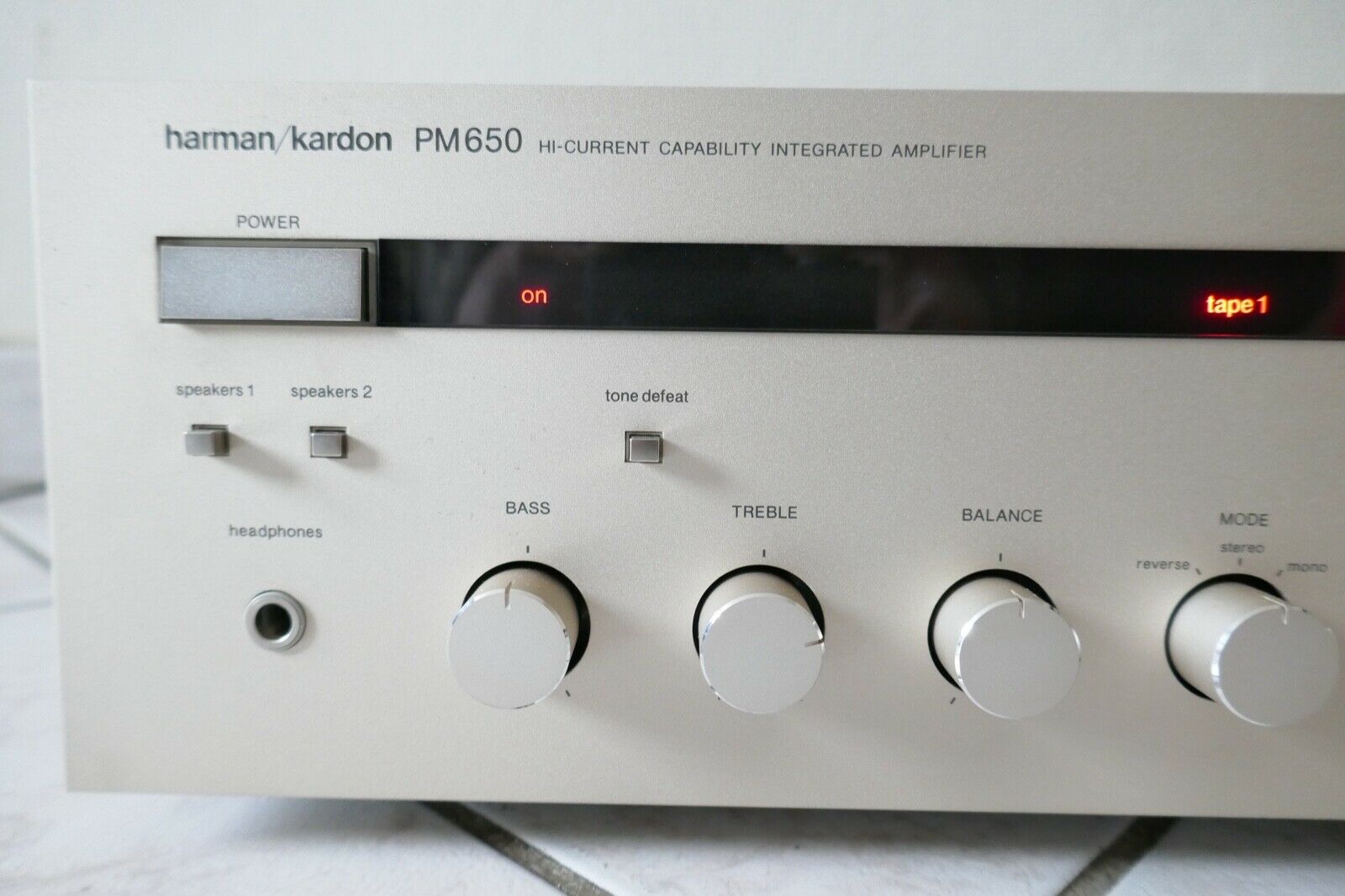 amplificateur amplifier harman kardon pm650 vintage occasion