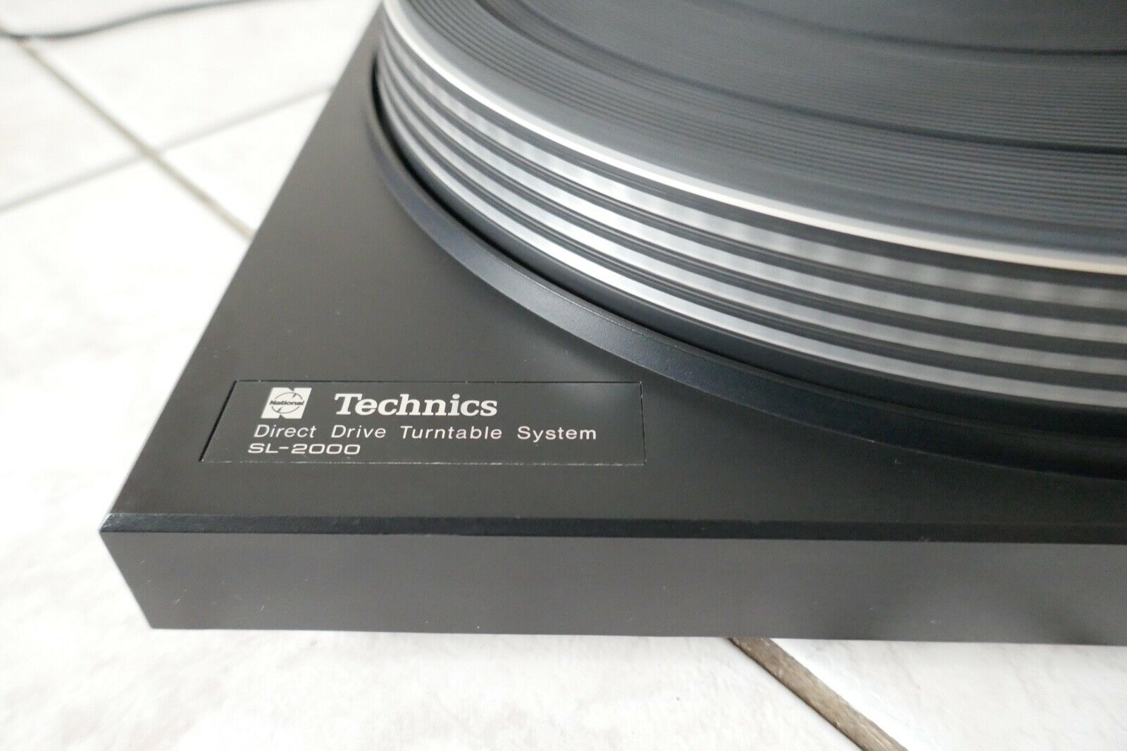 platine vinyle turntable technics sl-2000 occasion vintage