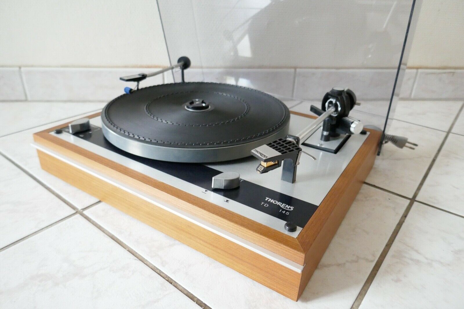 Supporto Per Braccio Lettore Vinile THORENS TD 145 146 160 165 – Ricambio In Plastica Nero