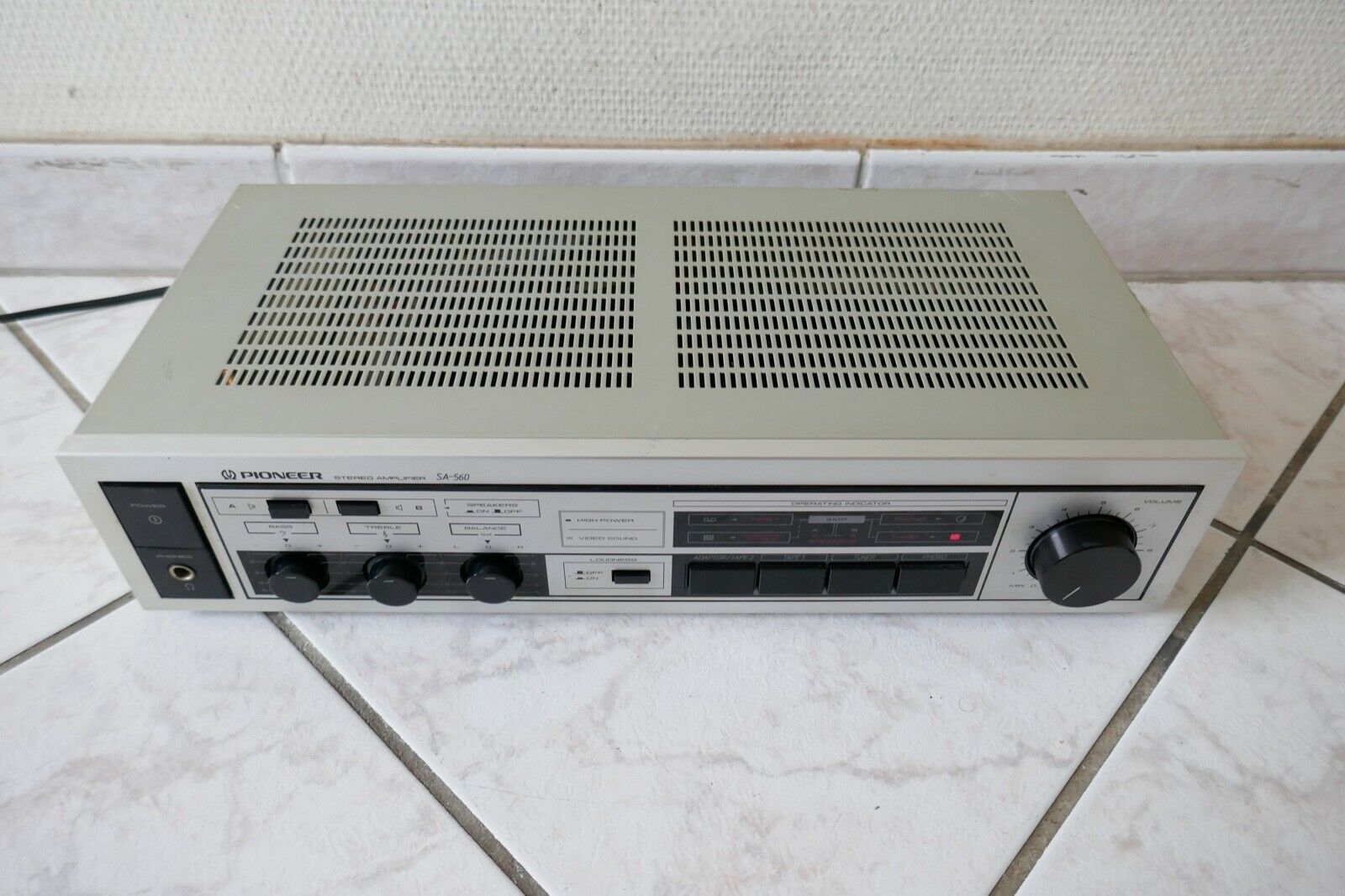 amplificateur amplifier pioneer SA-560 vintage occasion