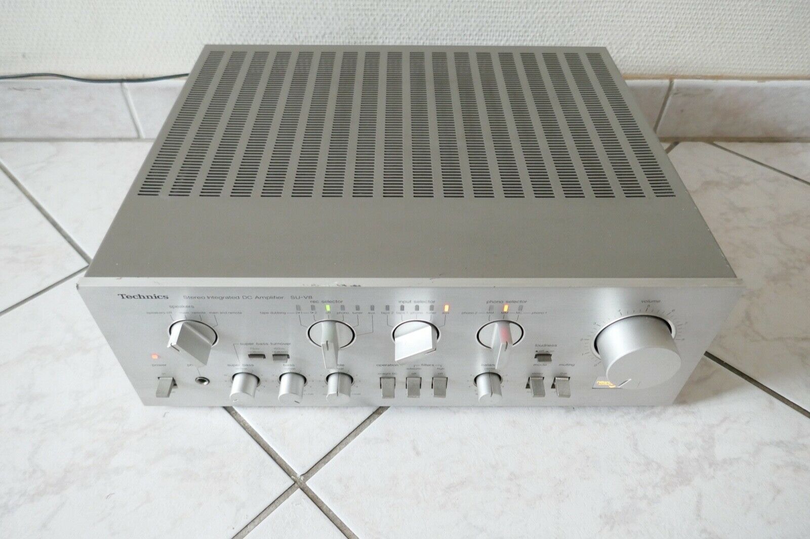 amplificateur amplifier technics su-v8 vintage occasion