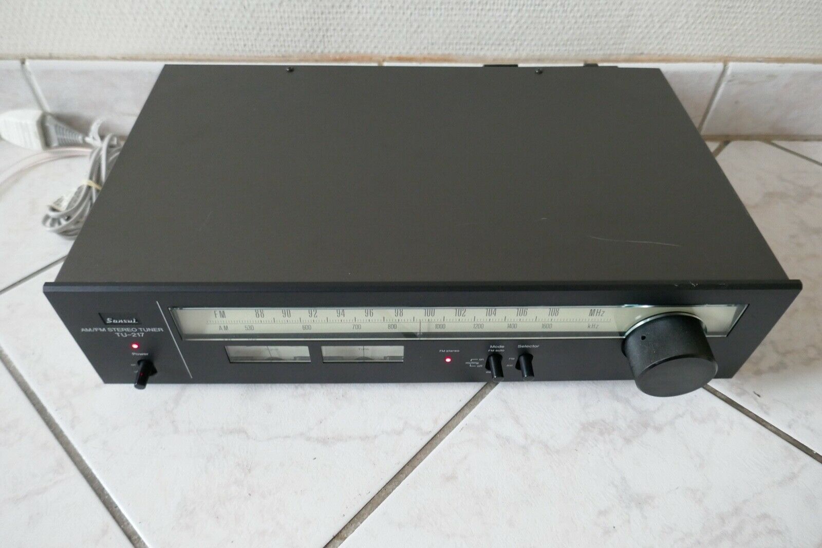 tuner radio sansui tu-217 vintage occasion