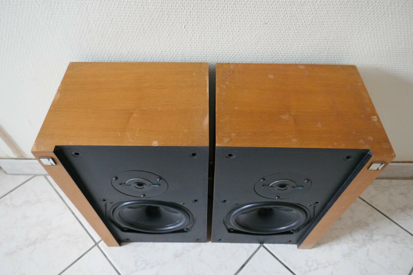 enceintes speakers kef corelli sp1051 vintage occasion
