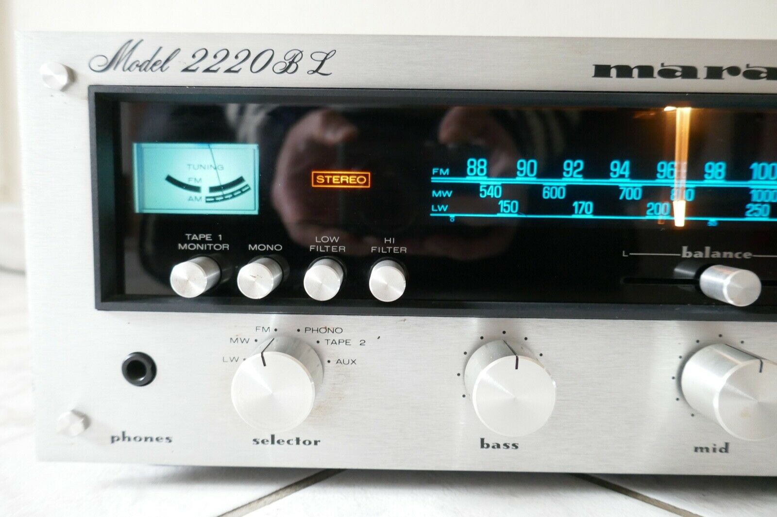 amplificateur amplifier marantz 2220BL vintage occasion