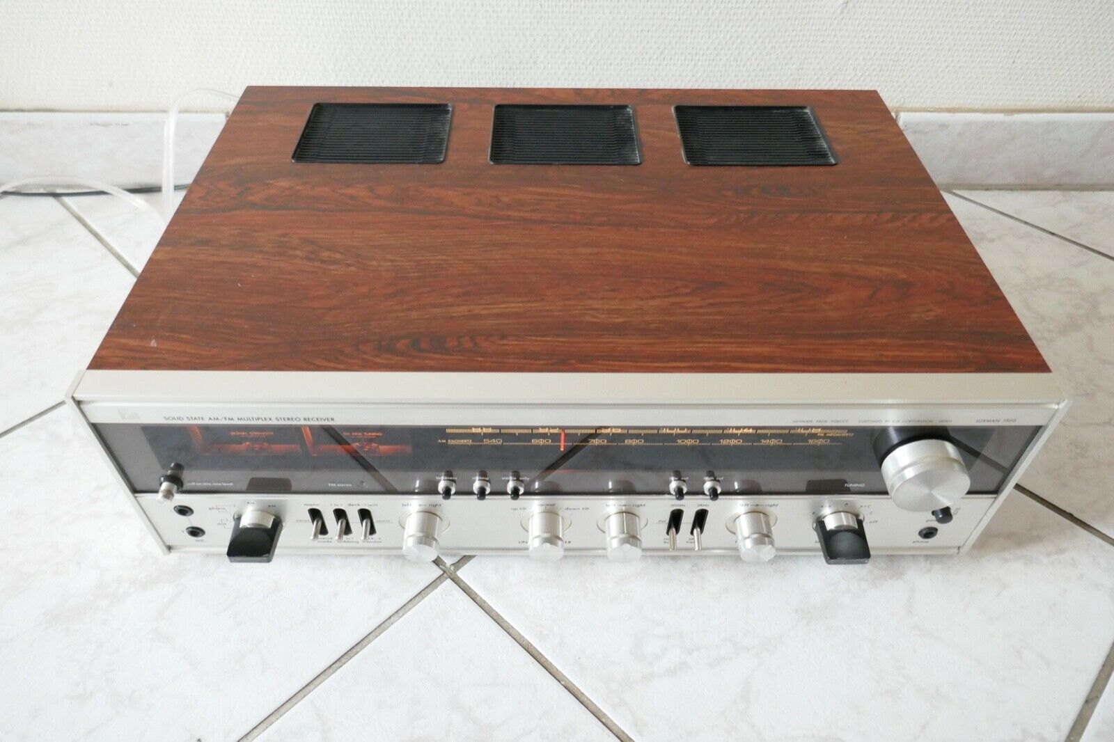 amplificateur amplifier luxman R-1500S vintage occasion