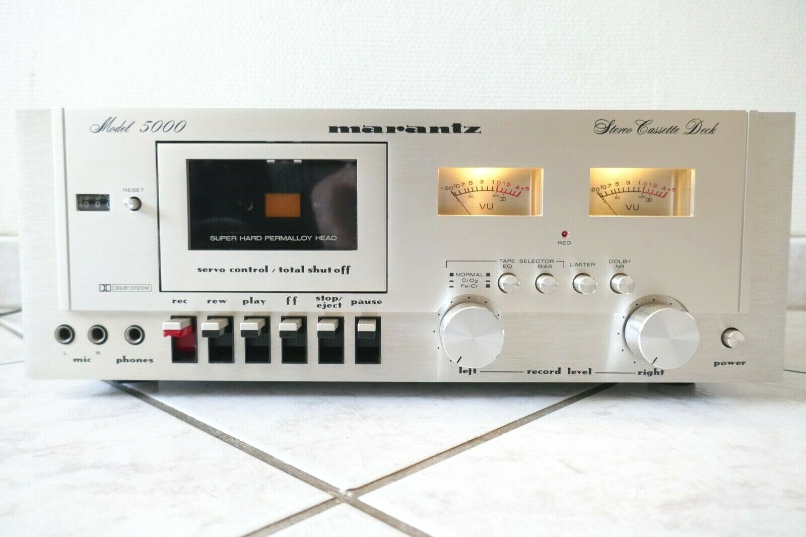 lecteur cassette tape deck marantz model 5000 vintage occasion