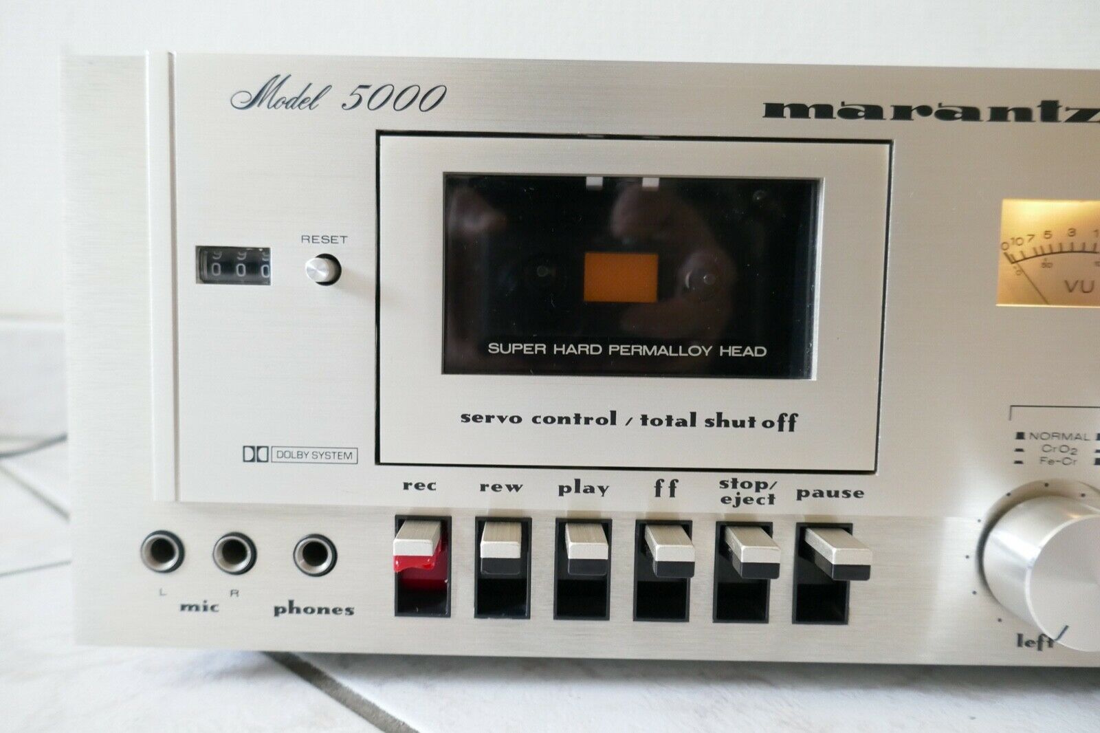 lecteur cassette tape deck marantz model 5000 vintage occasion