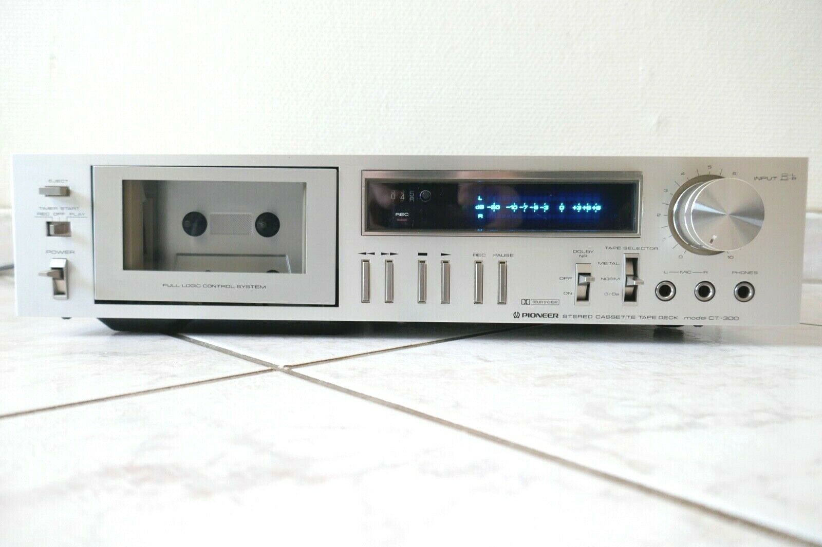 lecteur cassette tape deck pioneer ct-300 vintage occasion