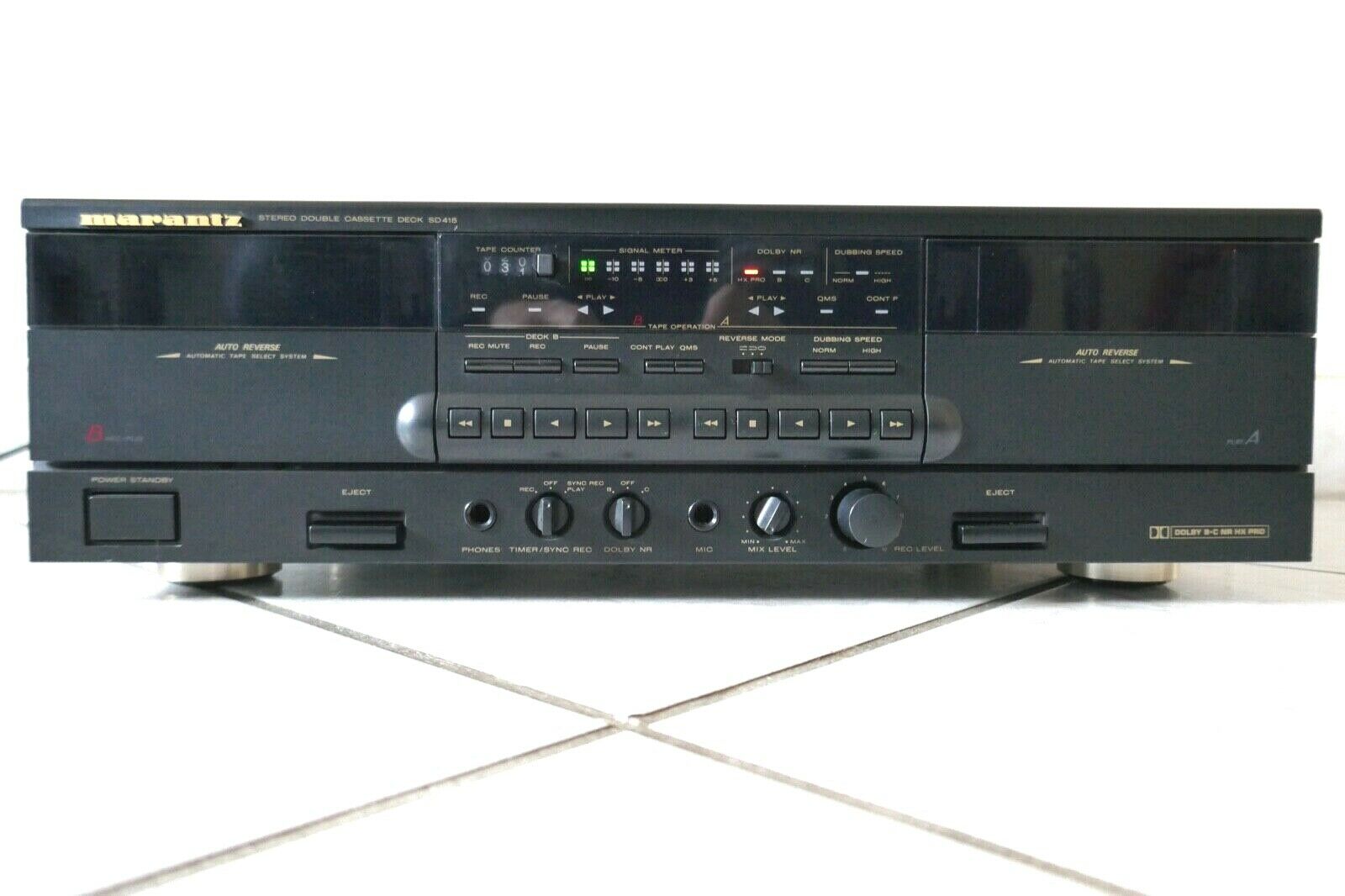 lecteur cassette tape deck marantz sd415 vintage occasion