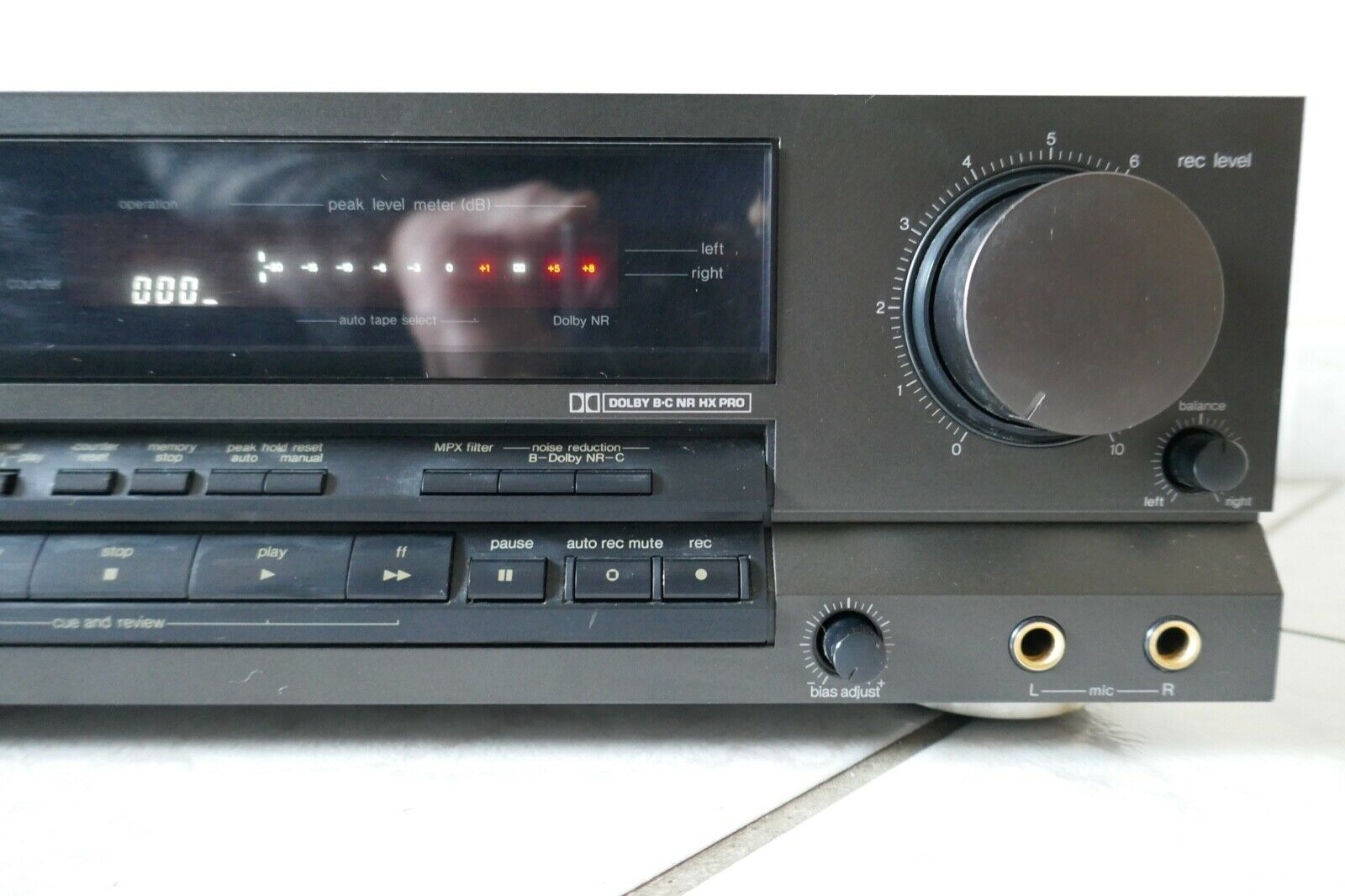 lecteur cassette tape deck technics RS-BX404 vintage occasion
