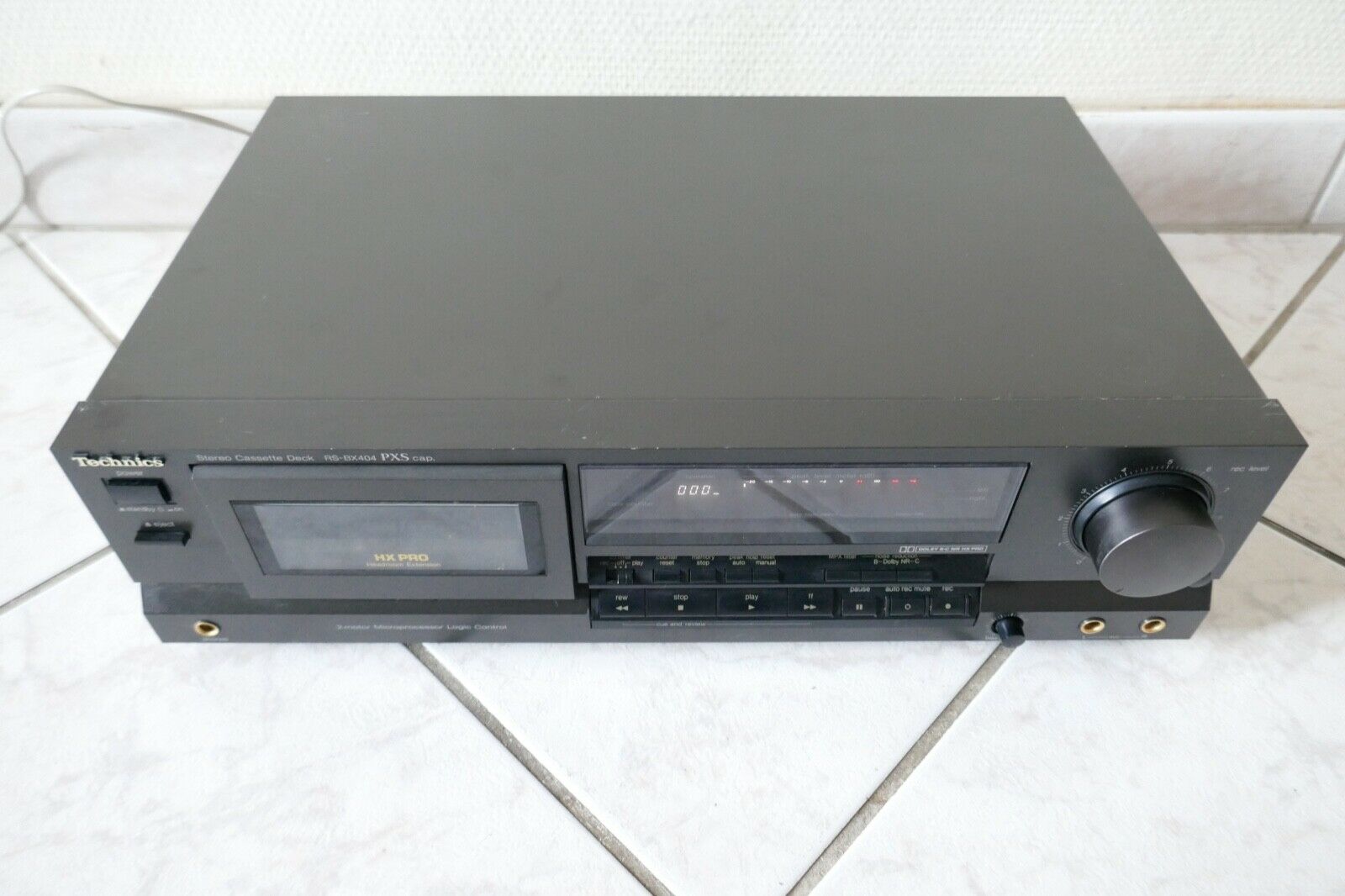 lecteur cassette tape deck technics RS-BX404 vintage occasion