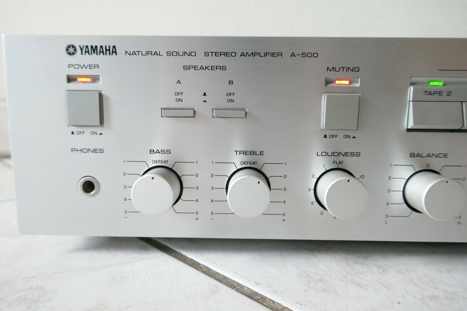 amplificateur amplifier yamaha a-500 vintage occasion