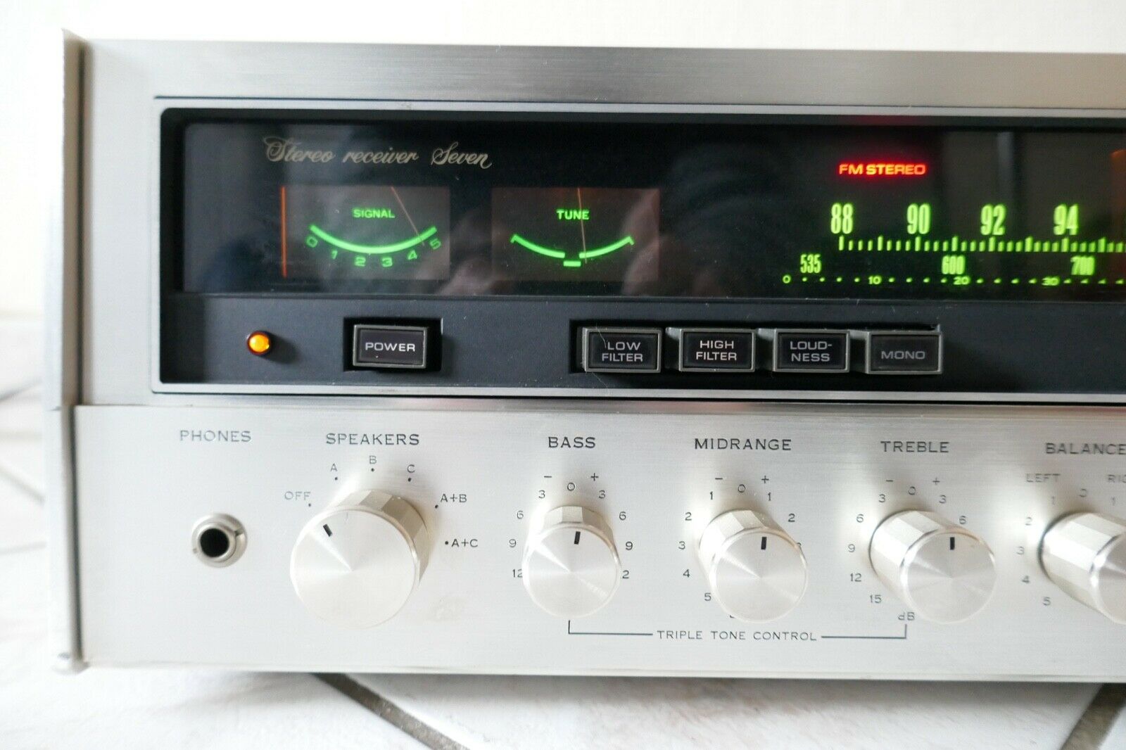 amplificateur amplifier sansui seven vintage occasion