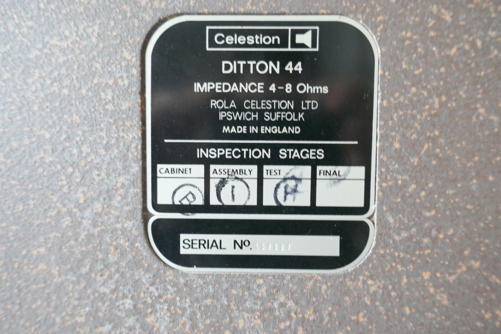 enceintes speakers celestion ditton 44 vintage occasion