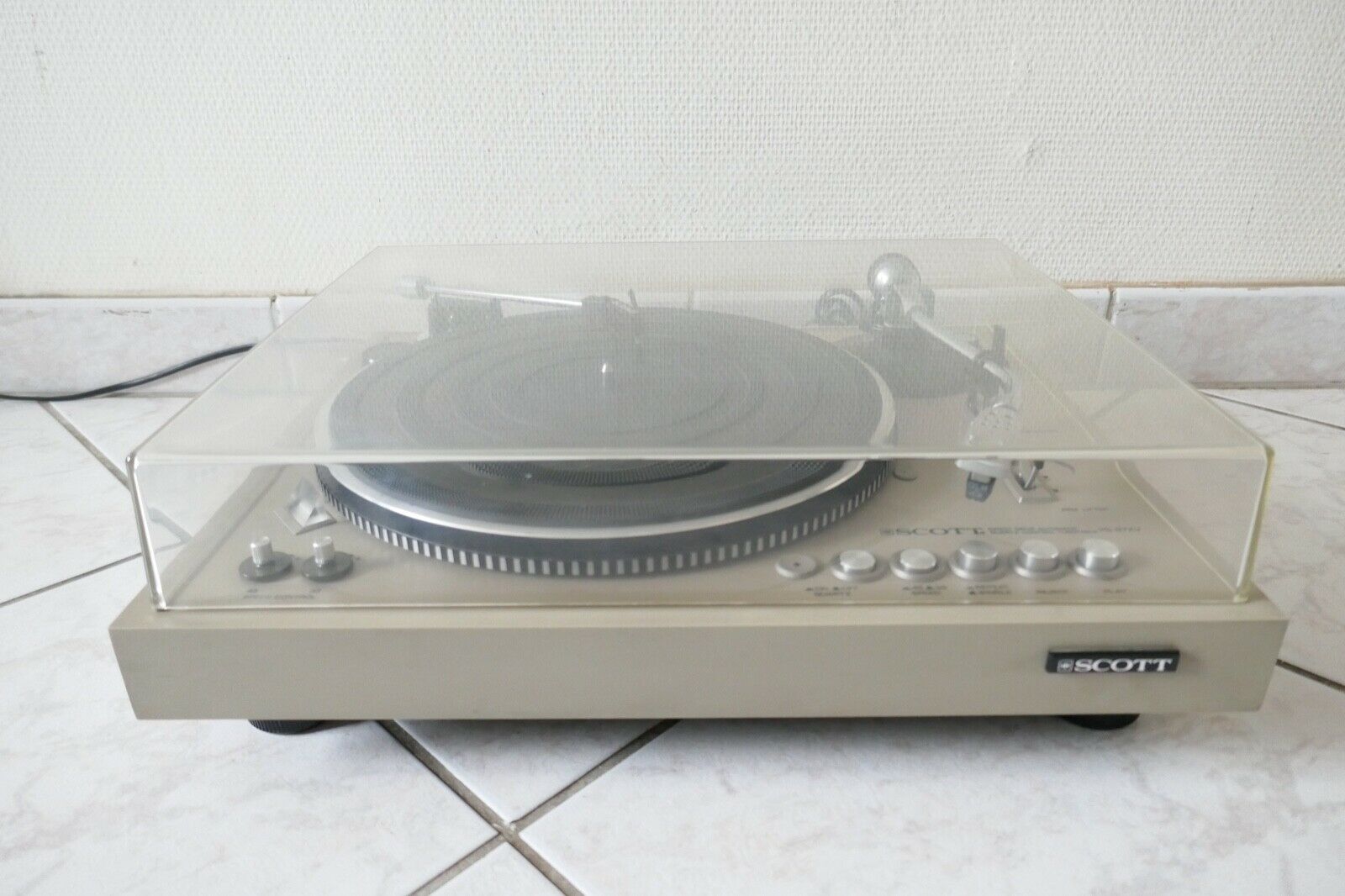 platine vinyle turntable scott PS-97XV vintage occasion