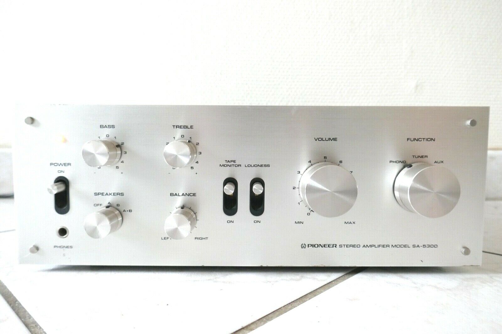 amplificateur amplifier pioneer sa-5300 vintage occasion