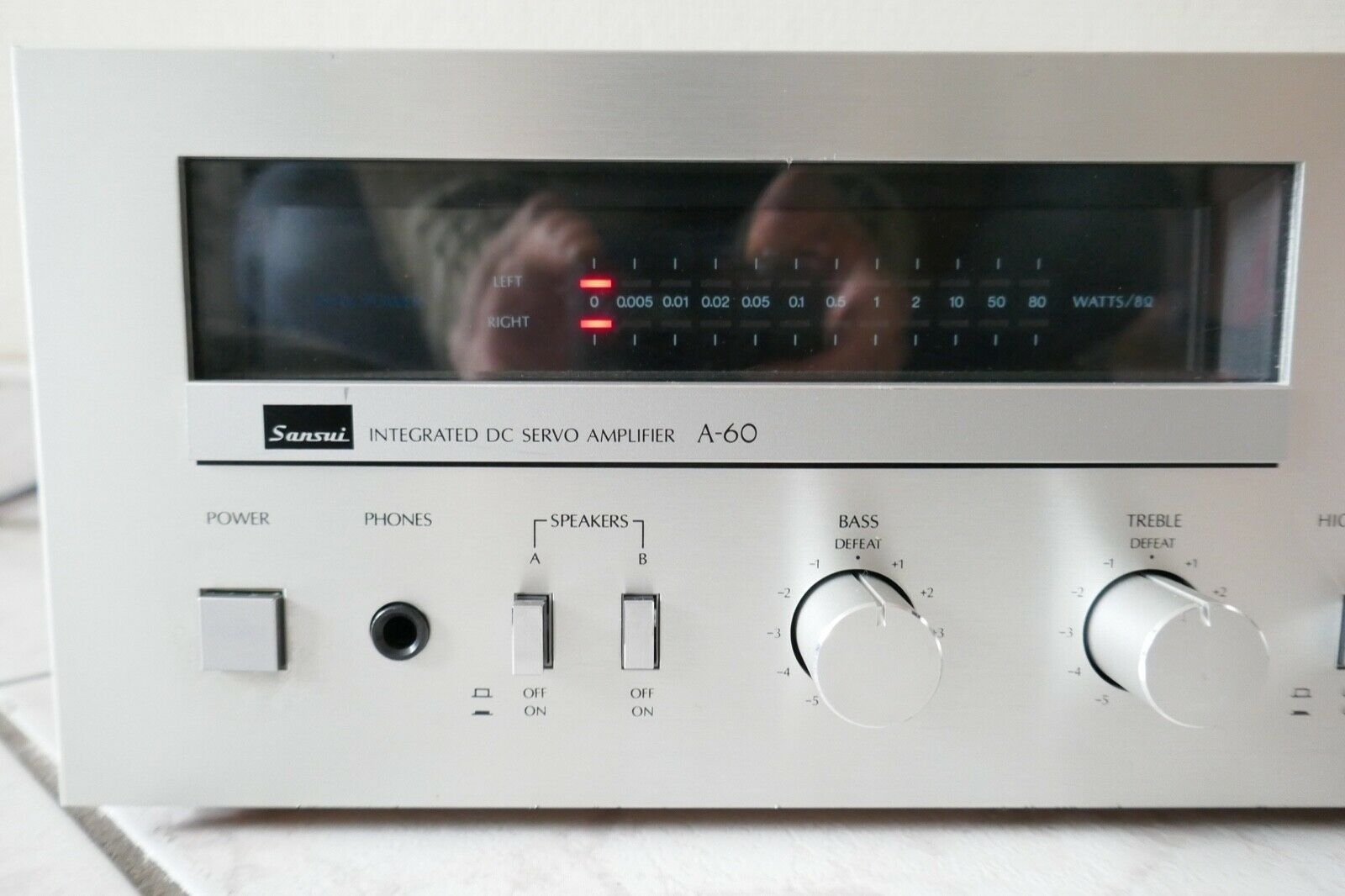 amplificateur amplifier sansui a-60 vintage occasion