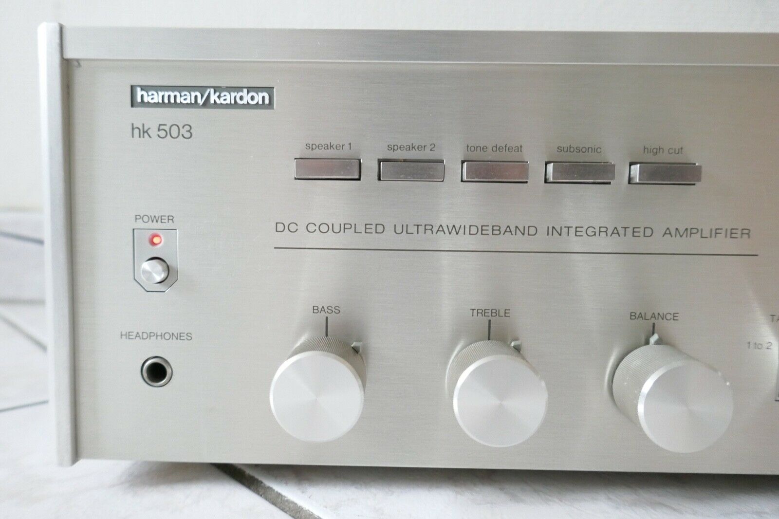 amplificateur amplifier harman kardon hk 503 vintage occasion