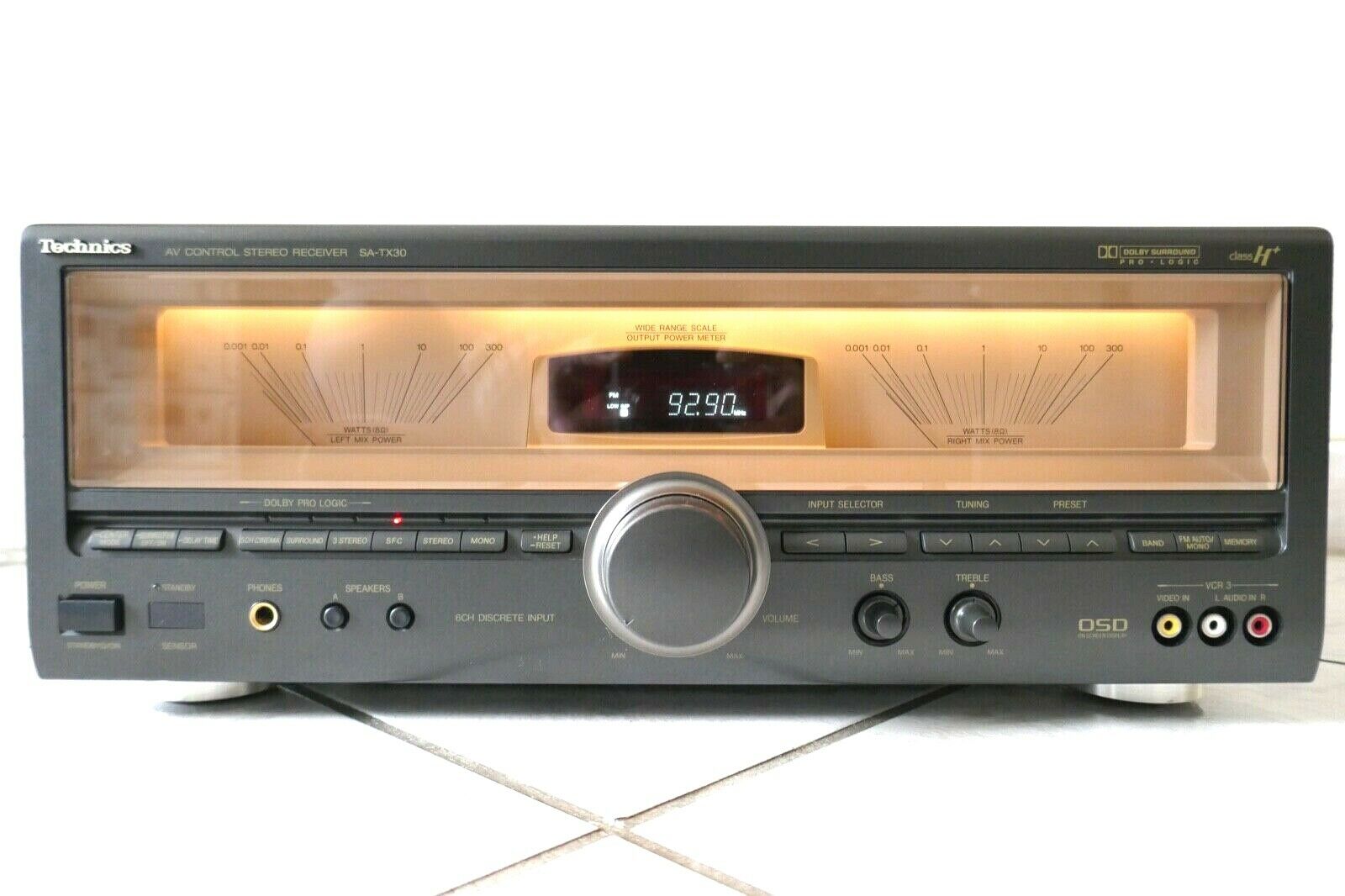 amplificateur amplifier Technics SA-TX30 vintage occasion