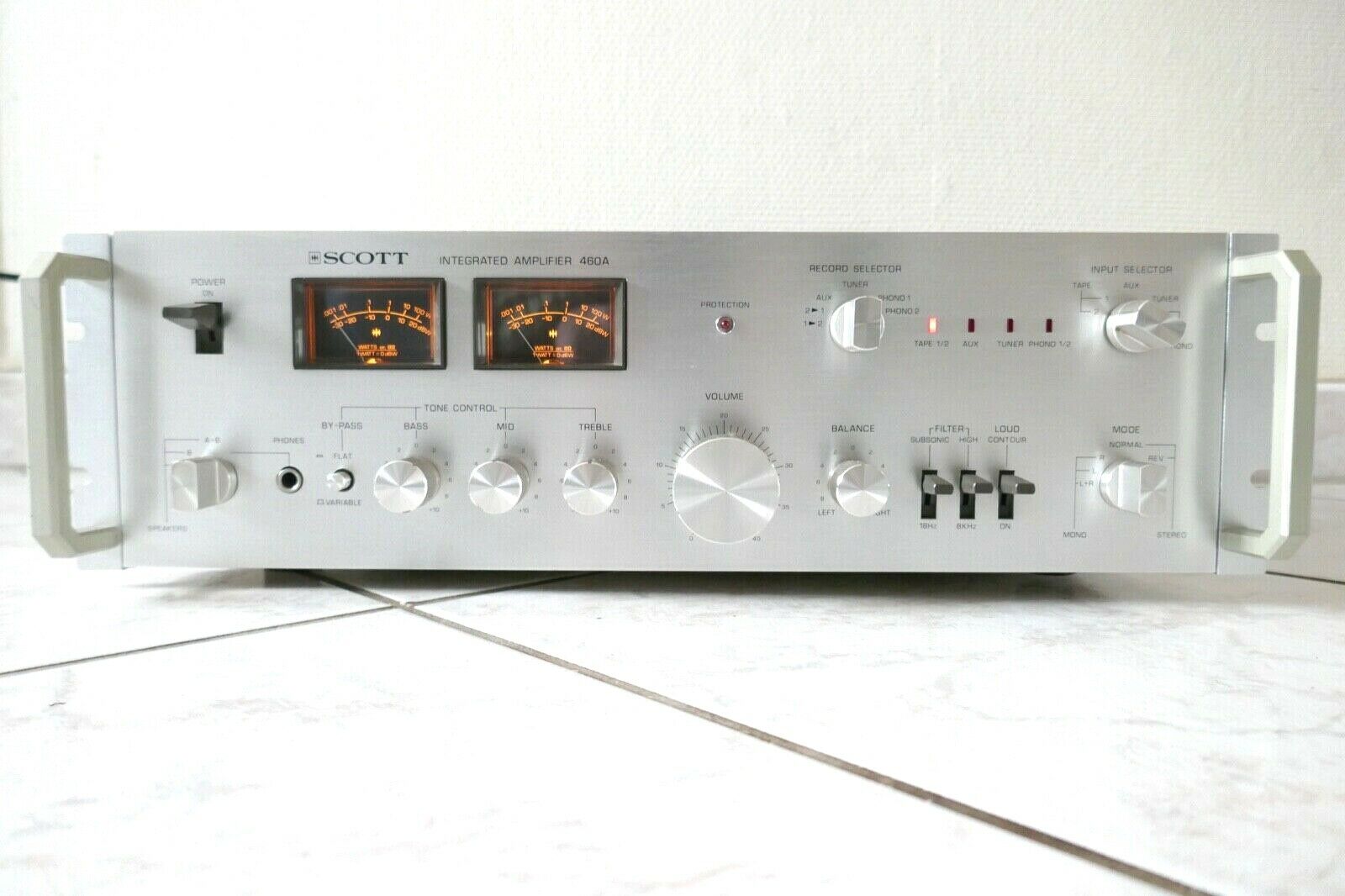 amplificateur amplifier scott 460a vintage occasion