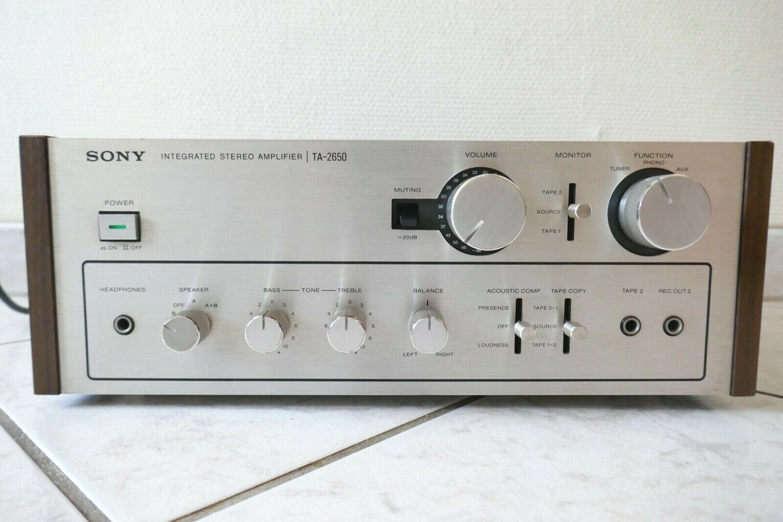 amplificateur amplifier sony ta-2650 vintage occasion