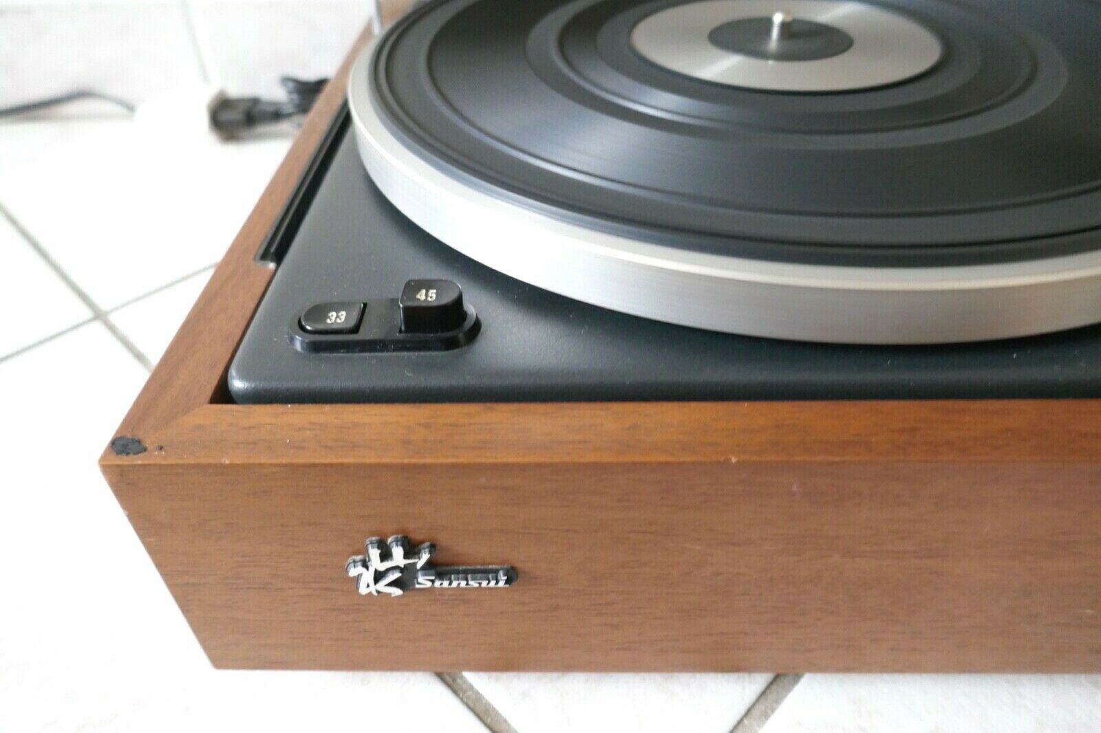 platine vinyle turntable sansui sr-1050C vintage occasion