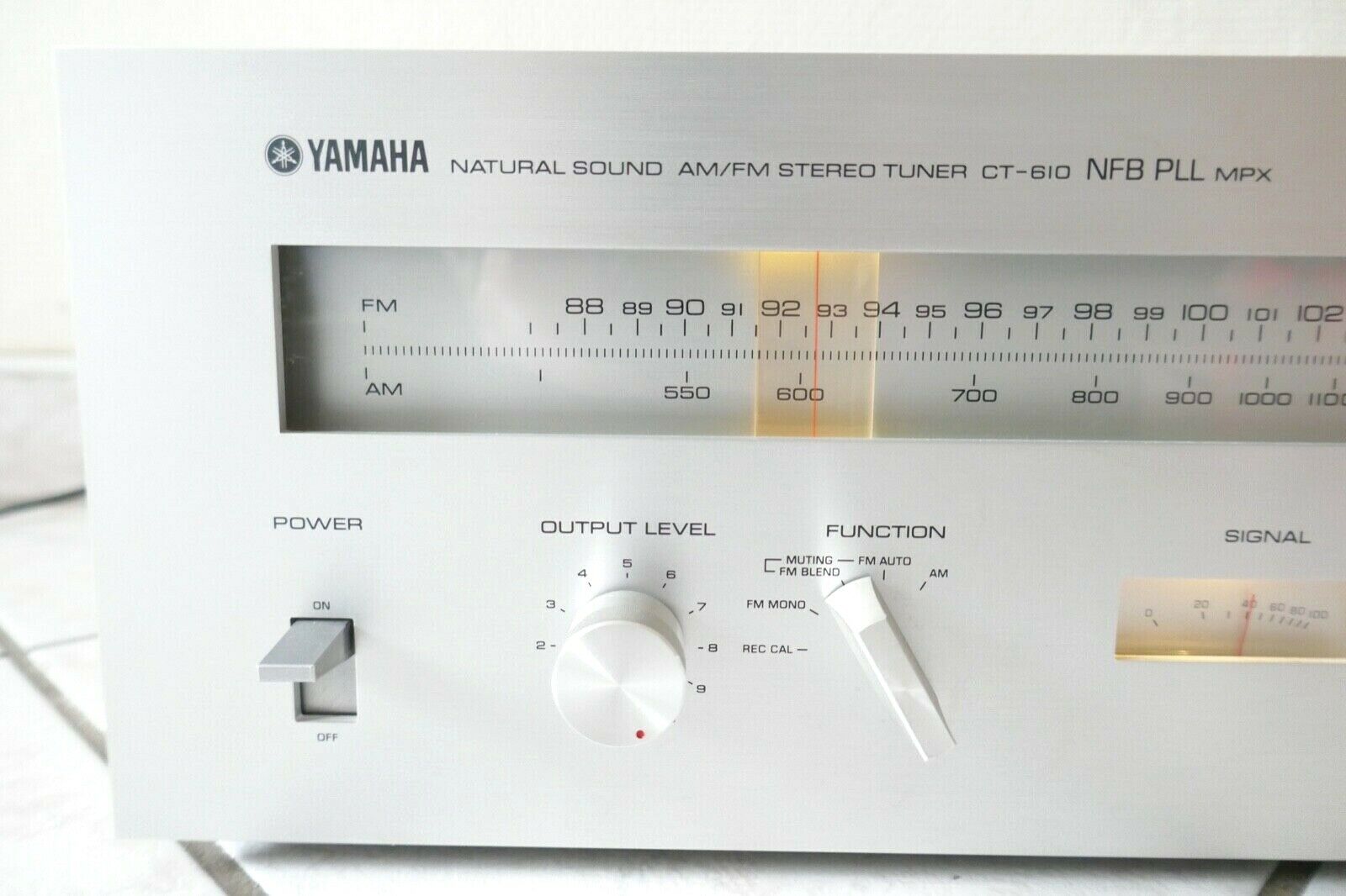 tuner radio yamaha ct-610 vintage occasion