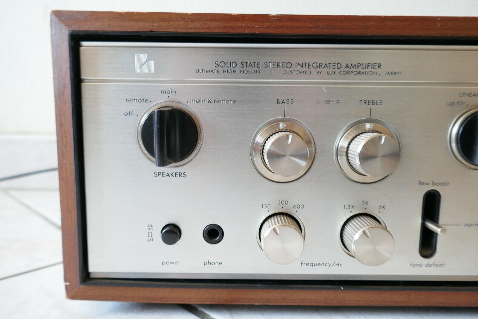 amplificateur amplifier Luxman l-309 vintage occasion